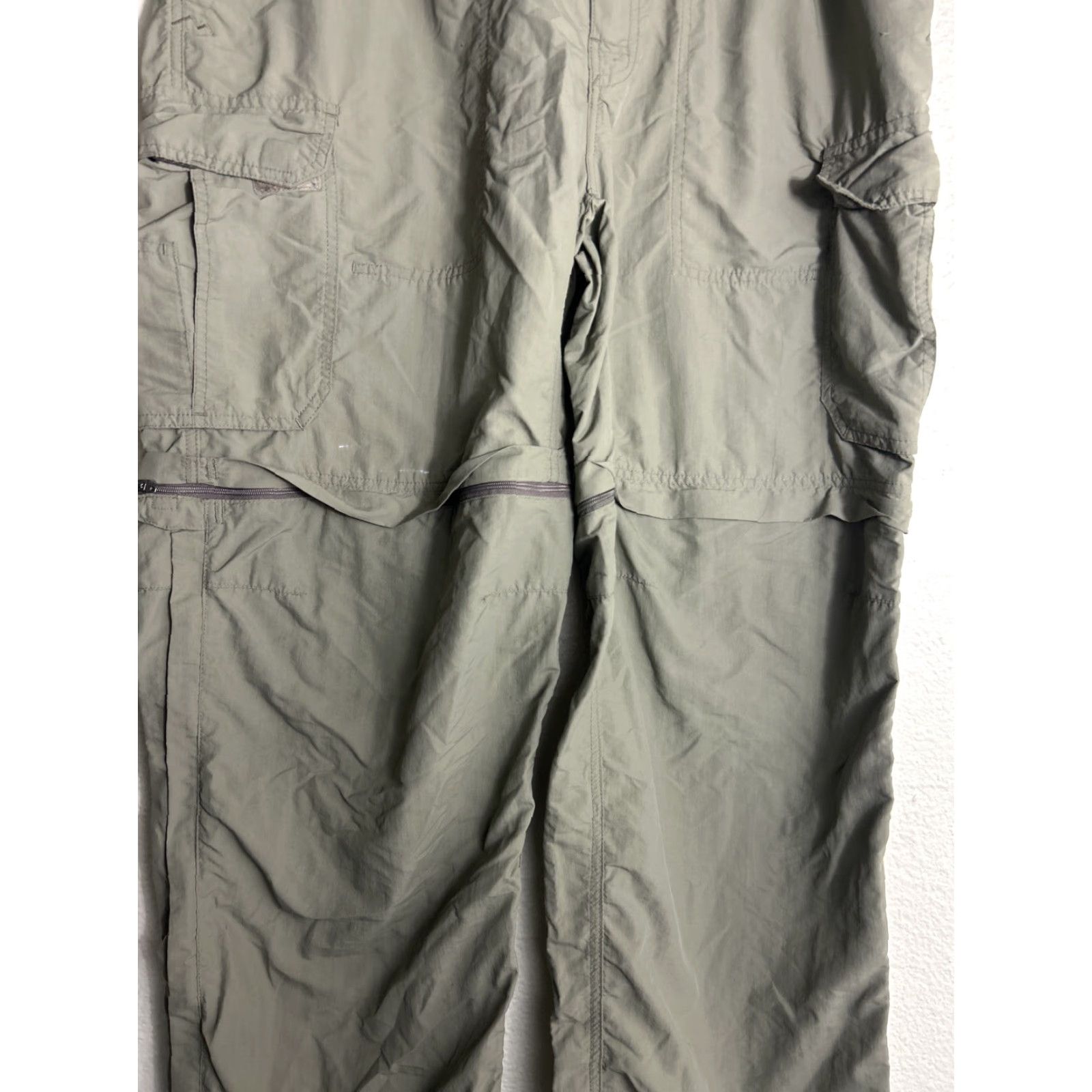 Vintage REI Mens XL Convertible Cargo Pants Olive UPF 50+ 40x32 Hole Green Cargo Pants Mens XL Size US 36 / EU 52 - 4 Thumbnail