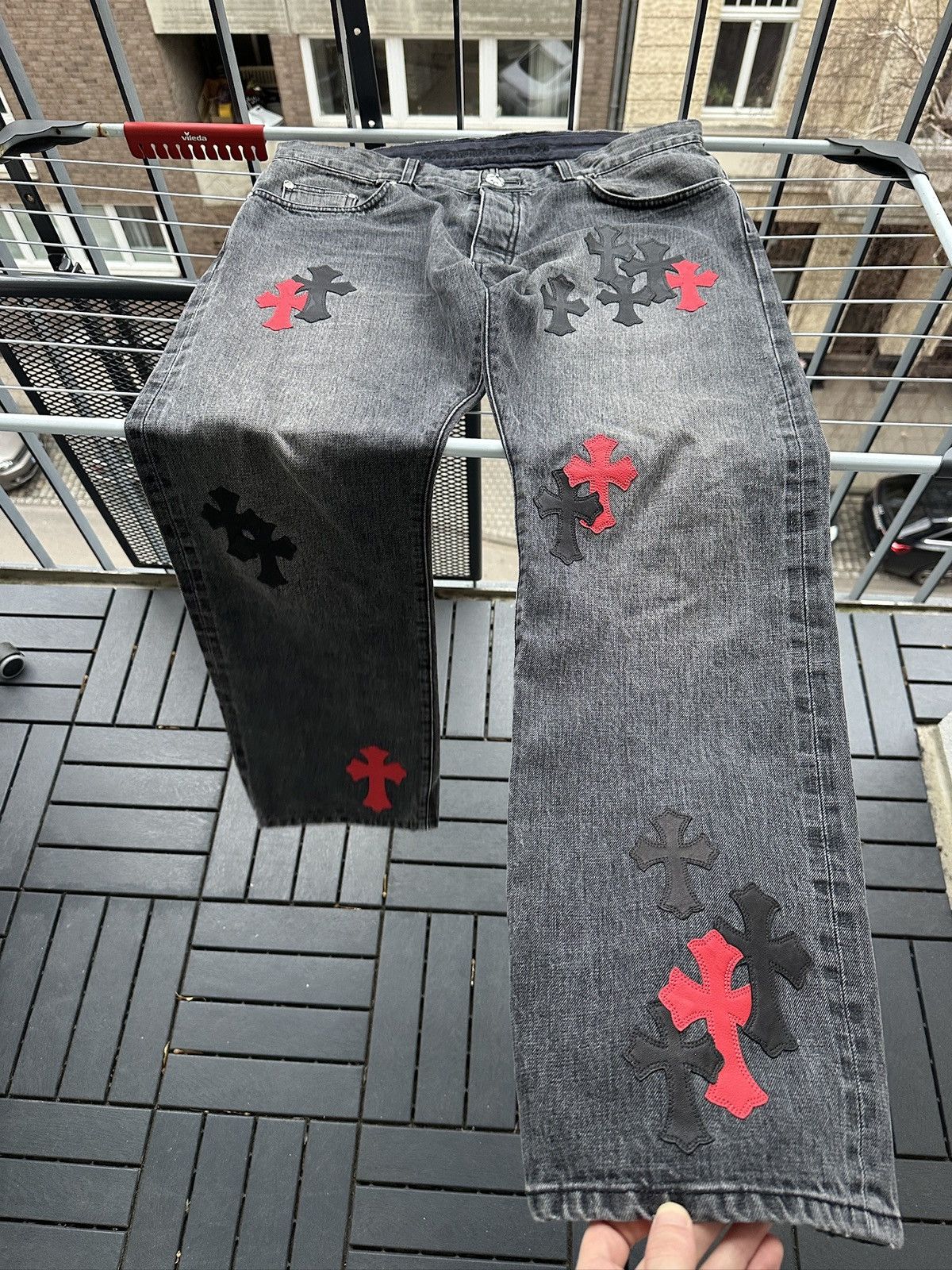 Chrome Hearts Chrome Hearts Jeans Selvedge Denim Size 38 Size US 38 / EU 54 - 1 Thumbnail