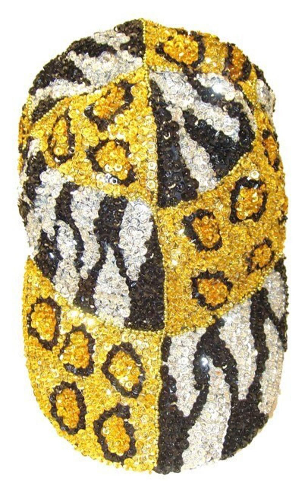 Onitsuka Tiger Sequin Baseball Cap TIGER LEOPARD for KIDS Size ONE SIZE - 1 Preview