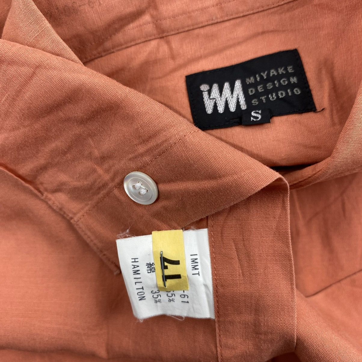 Issey Miyake Vintage issey miyake shirt button Size US S / EU 44-46 / 1 - 4 Thumbnail