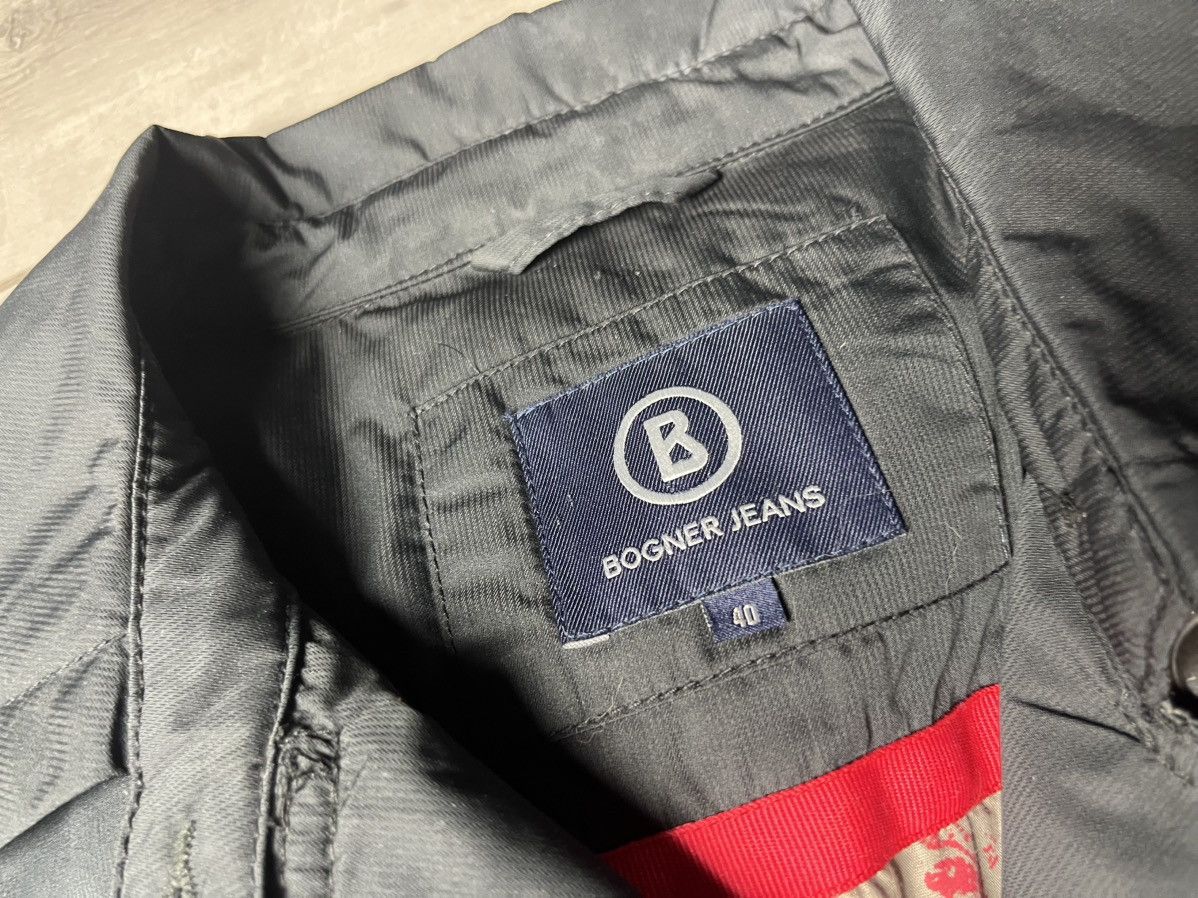 Bogner BOGNER Women's Navy Blue Trench Coat with Belt Size 40 Size S / US 4 / IT 40 - 4 Thumbnail