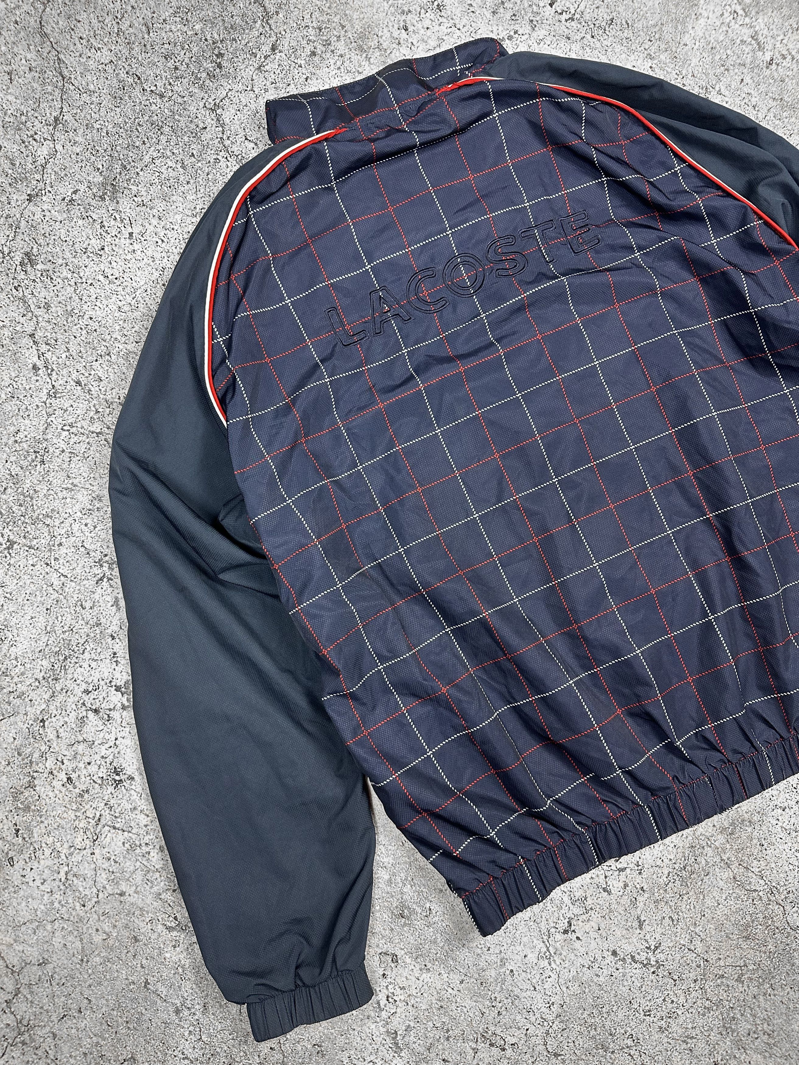 Lacoste 🐊 Lacoste Sport Vintage Olympics Track Jacket Y2K Drill 🐊 Size US XL / EU 56 / 4 - 20 Thumbnail