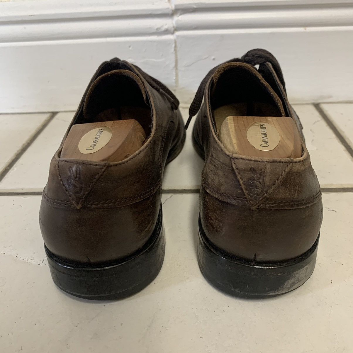 John Varvatos John Varvatos Brown Leather Shoes Size 9.5 Size US 9.5 / EU 42-43 - 5 Thumbnail