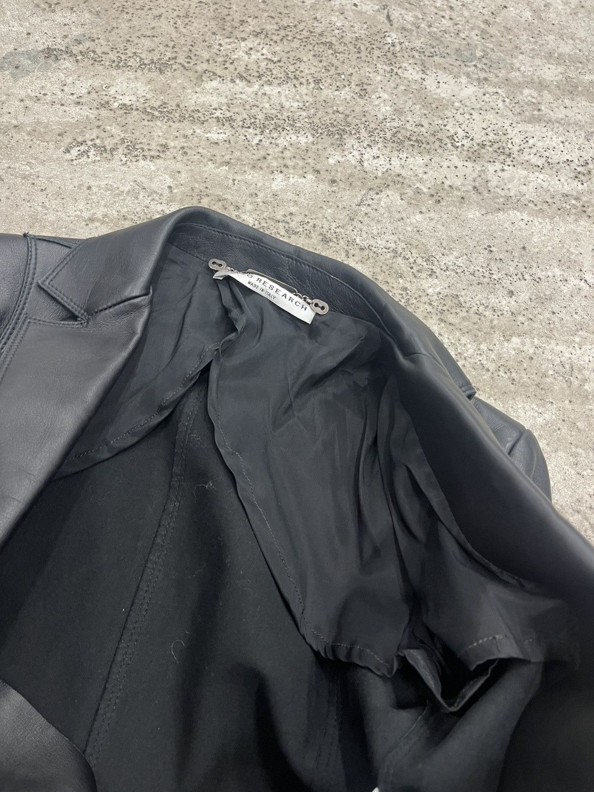 Ruffo Research 1990’s Ruffo Research Leather Blazer Size M / US 6-8 / IT 42-44 - 11 Thumbnail