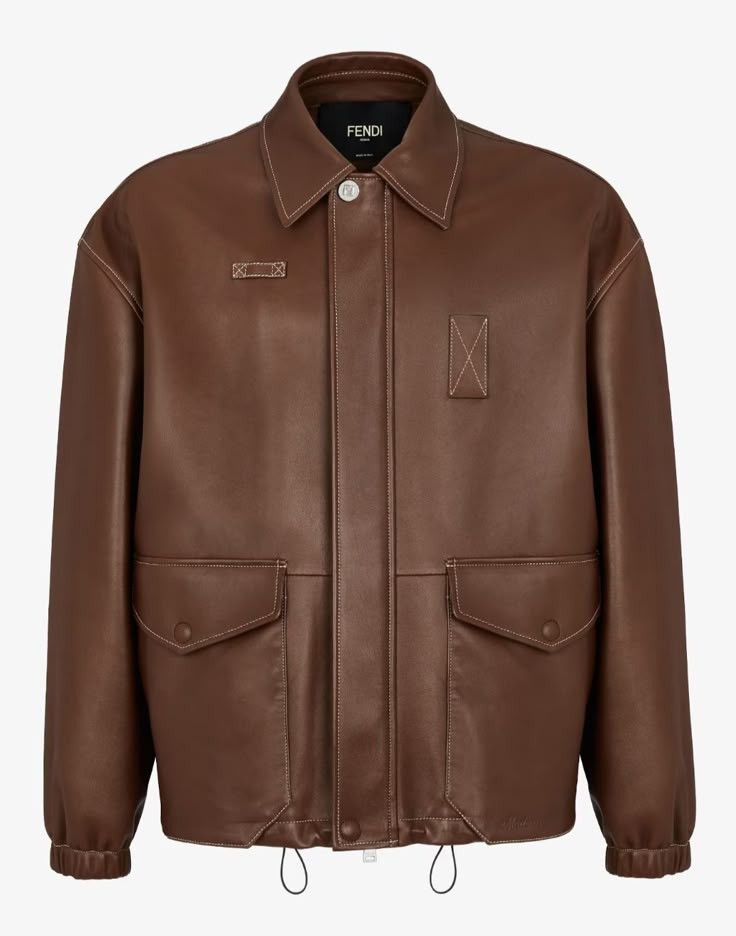 Fendi o1s1wg110126 Blouson in Brown Size US L / EU 52-54 / 3 - 1 Preview