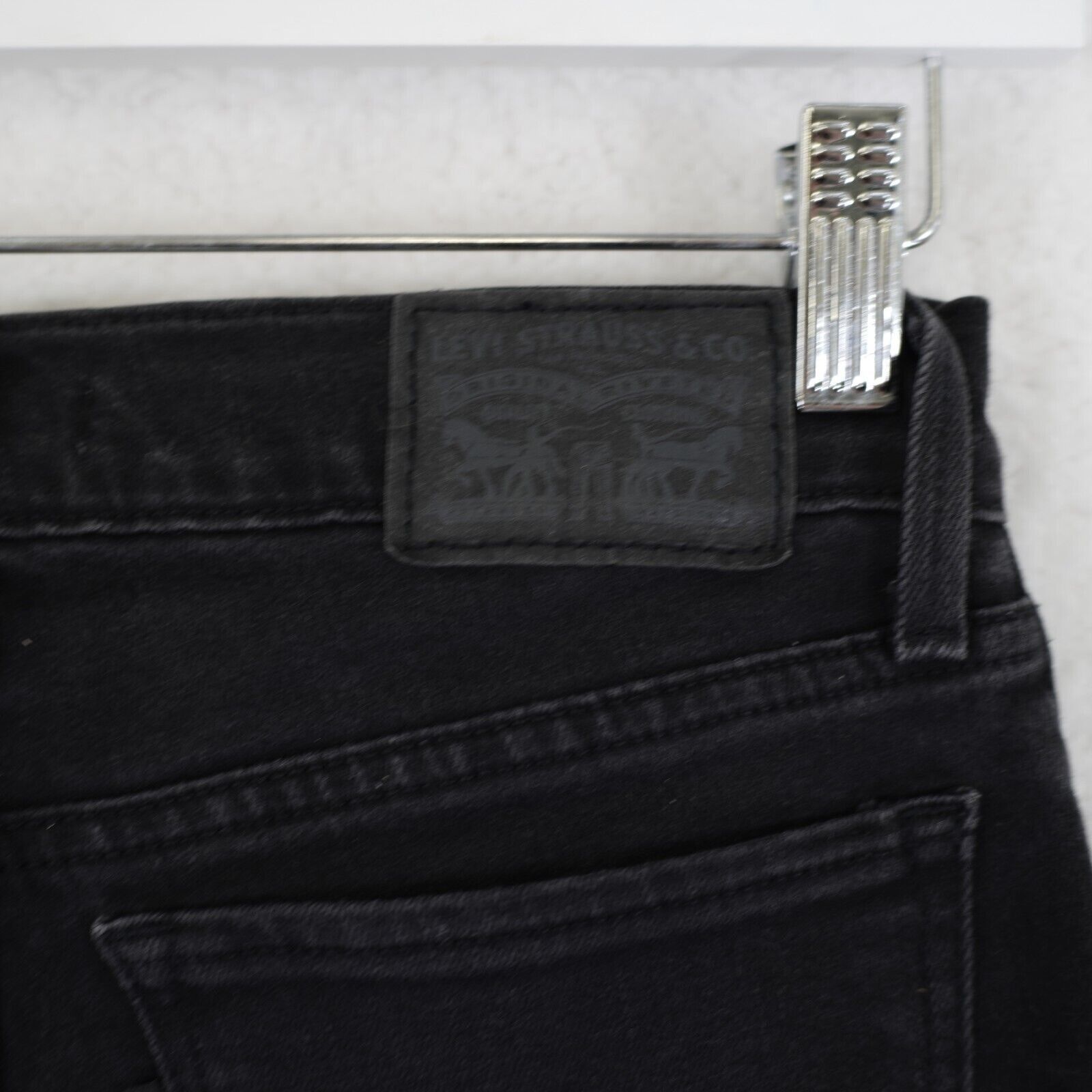 Levi's Levi's 710 Super Skinny Black Denim Women's Jeans 24 Low Ris Size 24" / US 00 / IT 34 - 5 Thumbnail