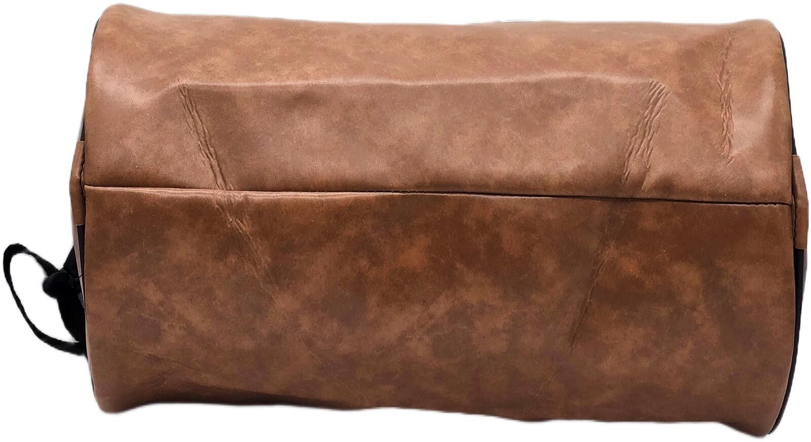 Genetic Manipulation Shinichiro Kuriya Brown Sport Barrel Duffel Bag with Adjustable Strap Size ONE SIZE - 7 Thumbnail