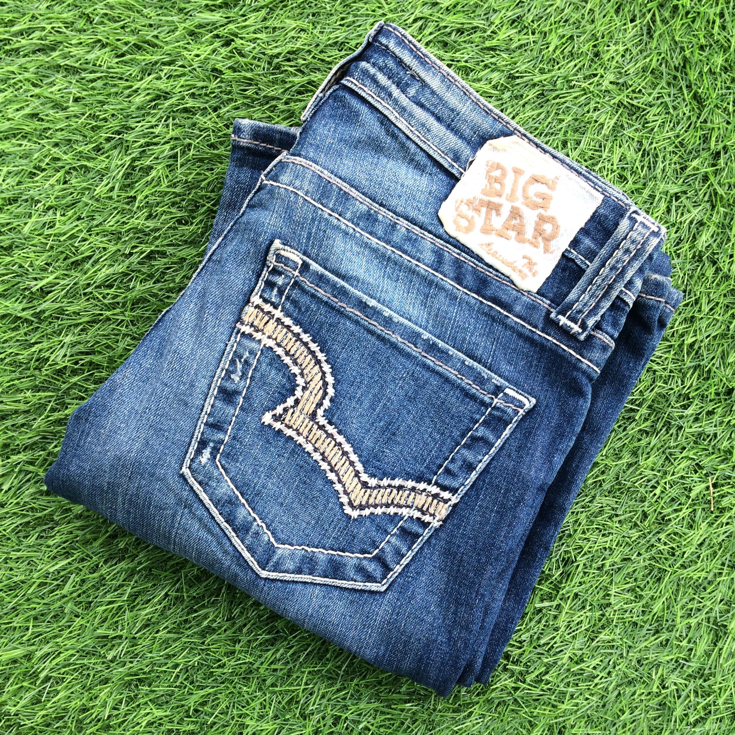 Big Star Big Star Low Rise Bootcut Jeans D-868 Size 26" / US 2 / IT 38 - 8 Thumbnail