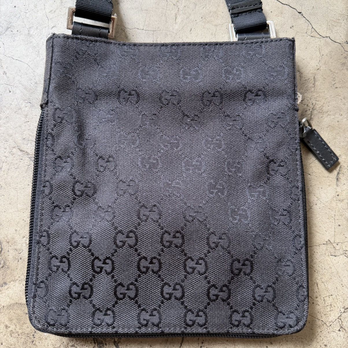 Gucci Gucci - Monogram Canvas Small Crossbody Bag Size ONE SIZE - 4 Thumbnail