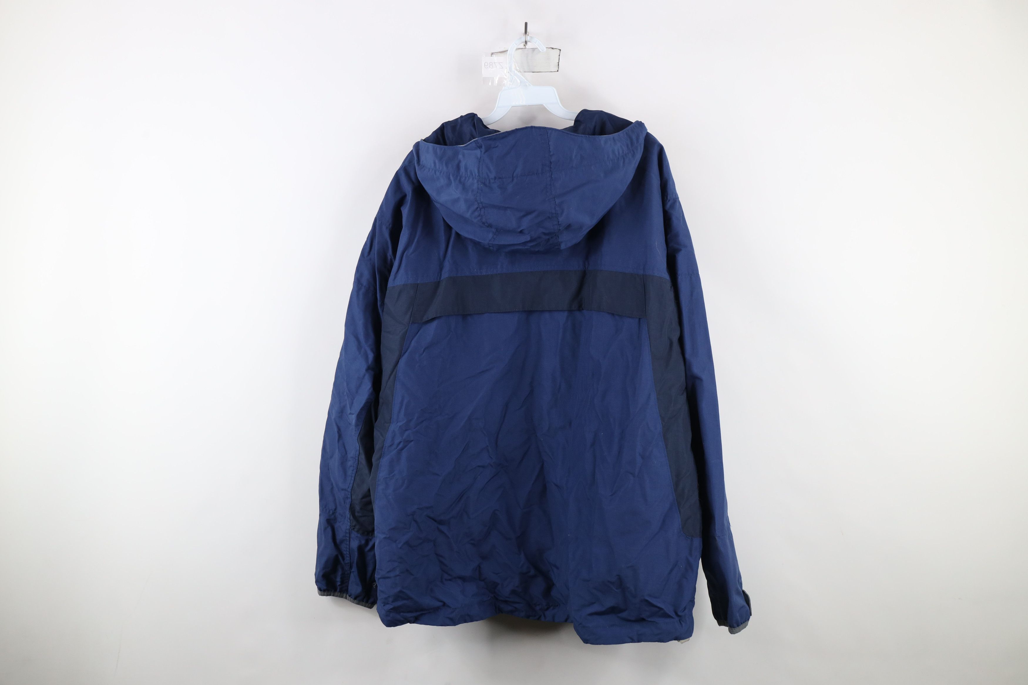 Columbia × Vintage Vintage 90s Columbia Block Half Zip Hooded Pullover Jacket Size US L / EU 52-54 / 3 - 11 Thumbnail