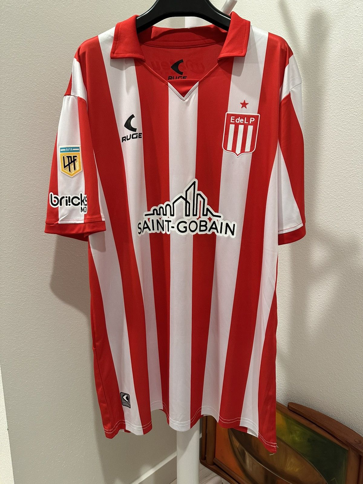 Adidas × Other 2024-25 Estudiantes de La Plata Edwuin Cetre Soccer Jersey Size US XL / EU 56 / 4 - 2 Thumbnail