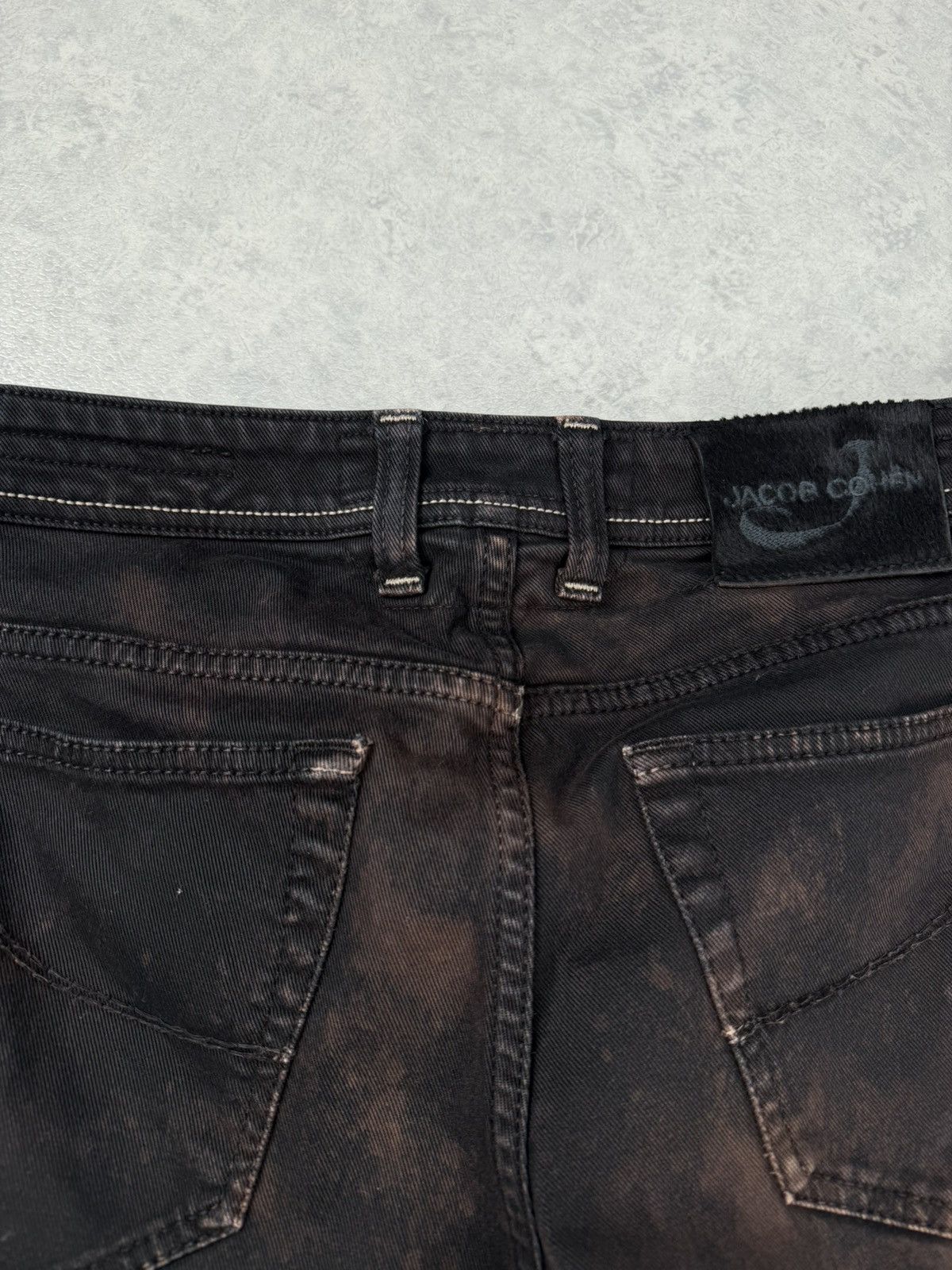 Jacob Cohen Jacob Cohen J688 Comfort Handmade Bleached Jeans Size 33 Size US 33 - 10 Thumbnail