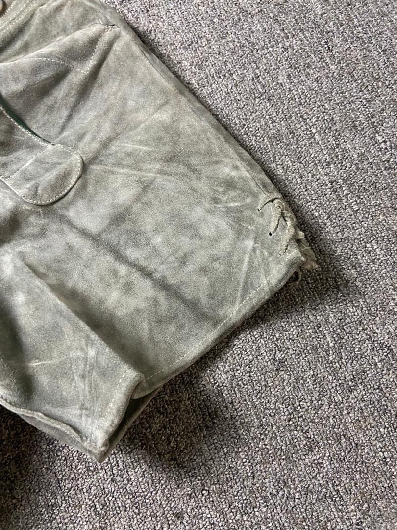 Japanese Brand Japanese Brand Leather Suede Shorts (182) Size US 26 / EU 42 - 7 Thumbnail