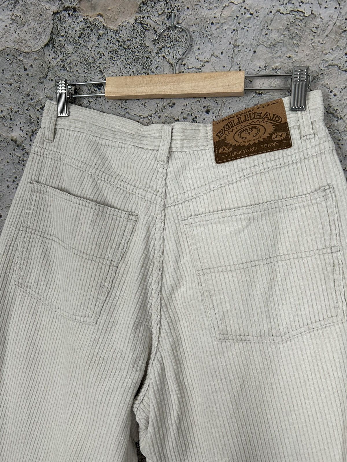 Other Vintage Cream Corduroy Pants Skateboards Baggy Big Boy Retro Size US 30 / EU 46 - 4 Thumbnail