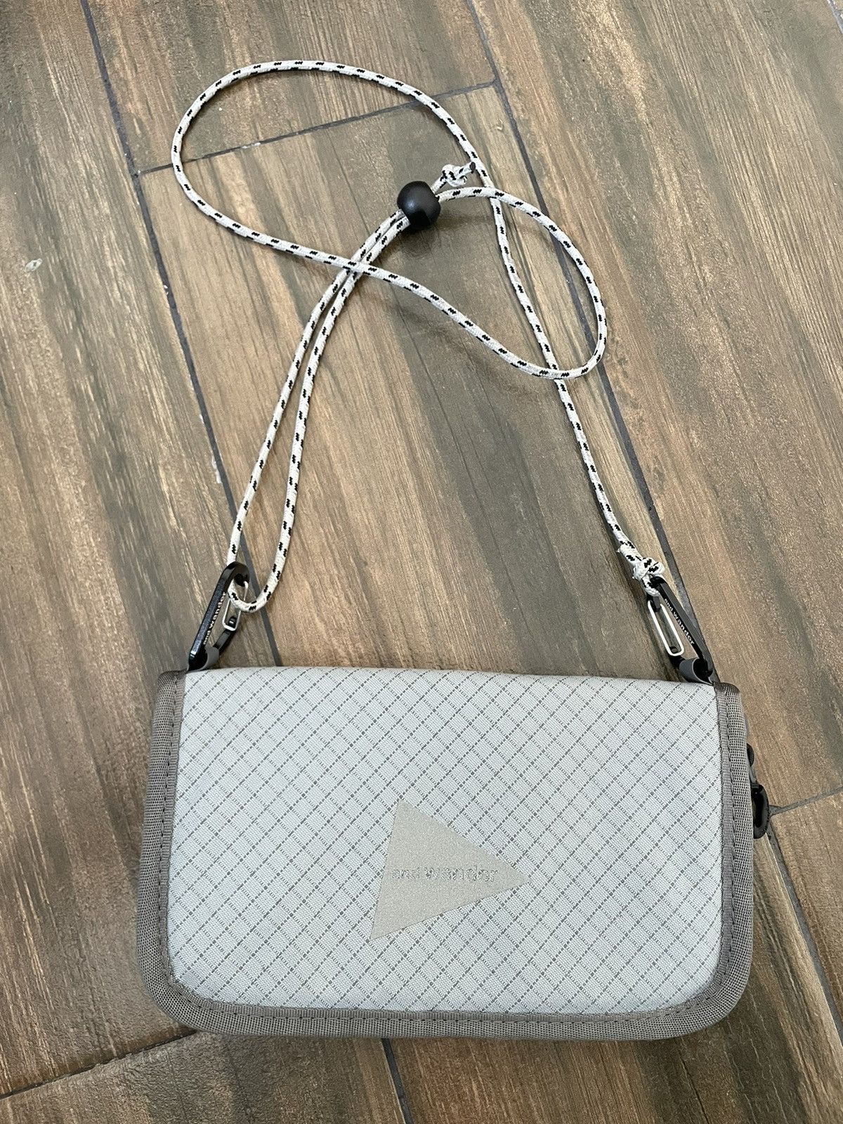 And Wander Reflective Rip Pouch
