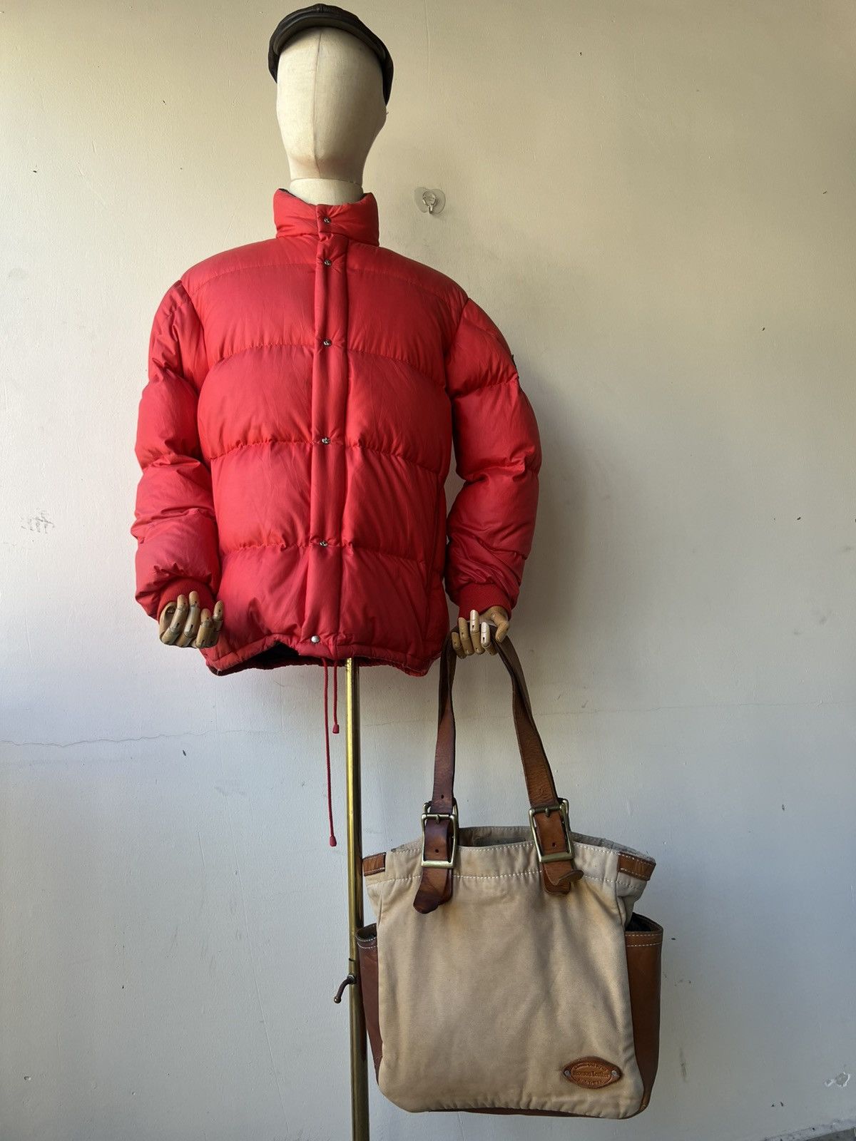 Bronson MFG. CO. Vintage Bronson Leather Distressed Heavy Leather Tote Bag Size ONE SIZE - 6 Thumbnail