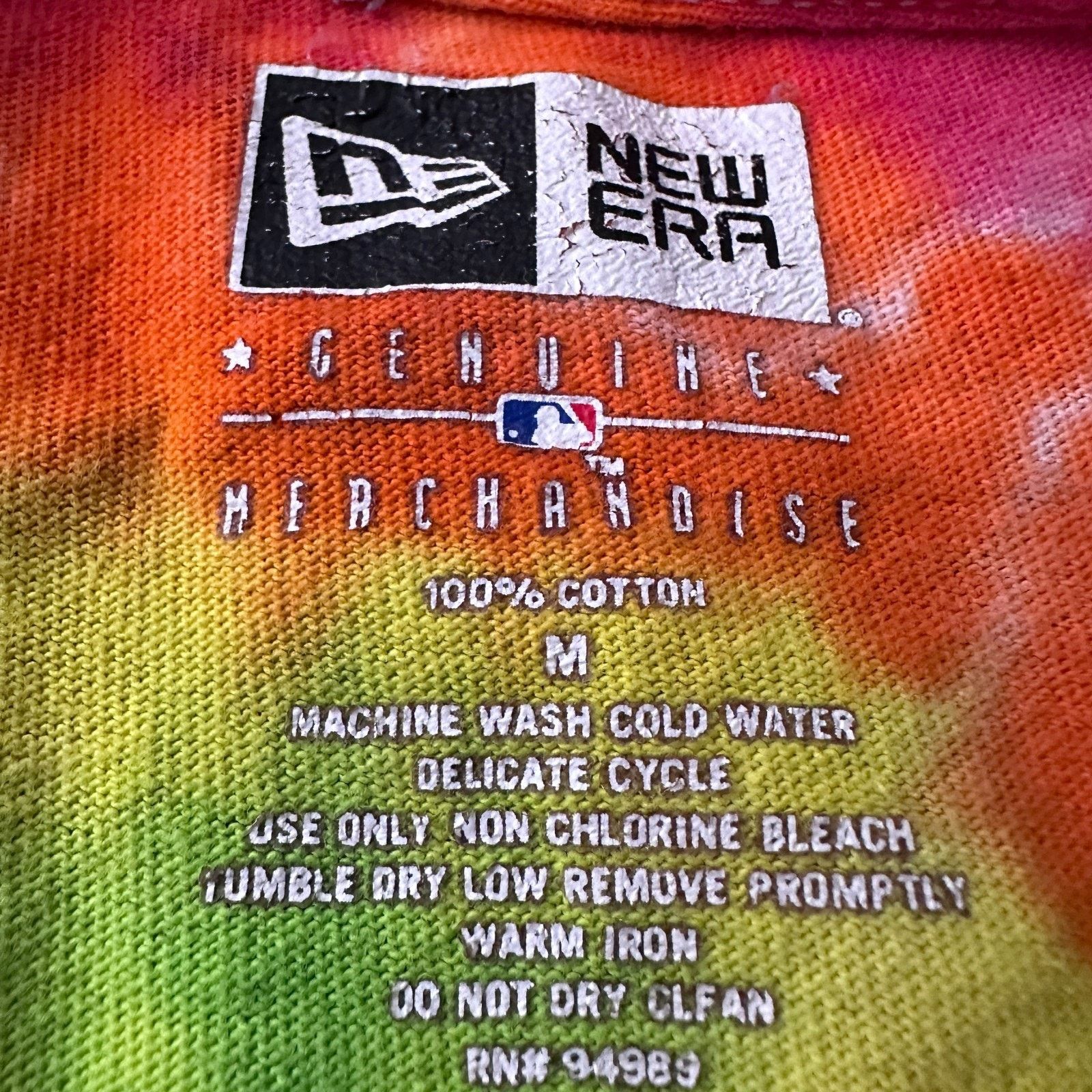 New Era New Era Philadelphia Phillies T-Shirt Men M Tie-Dye Pullover Size US M / EU 48-50 / 2 - 5 Thumbnail