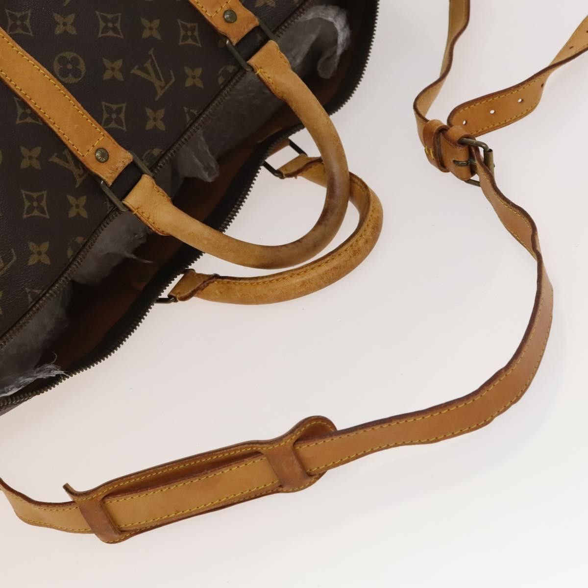 Louis Vuitton LOUIS VUITTON Monogram Keepall Bandouliere 55 Boston Bag Size ONE SIZE - 6 Thumbnail