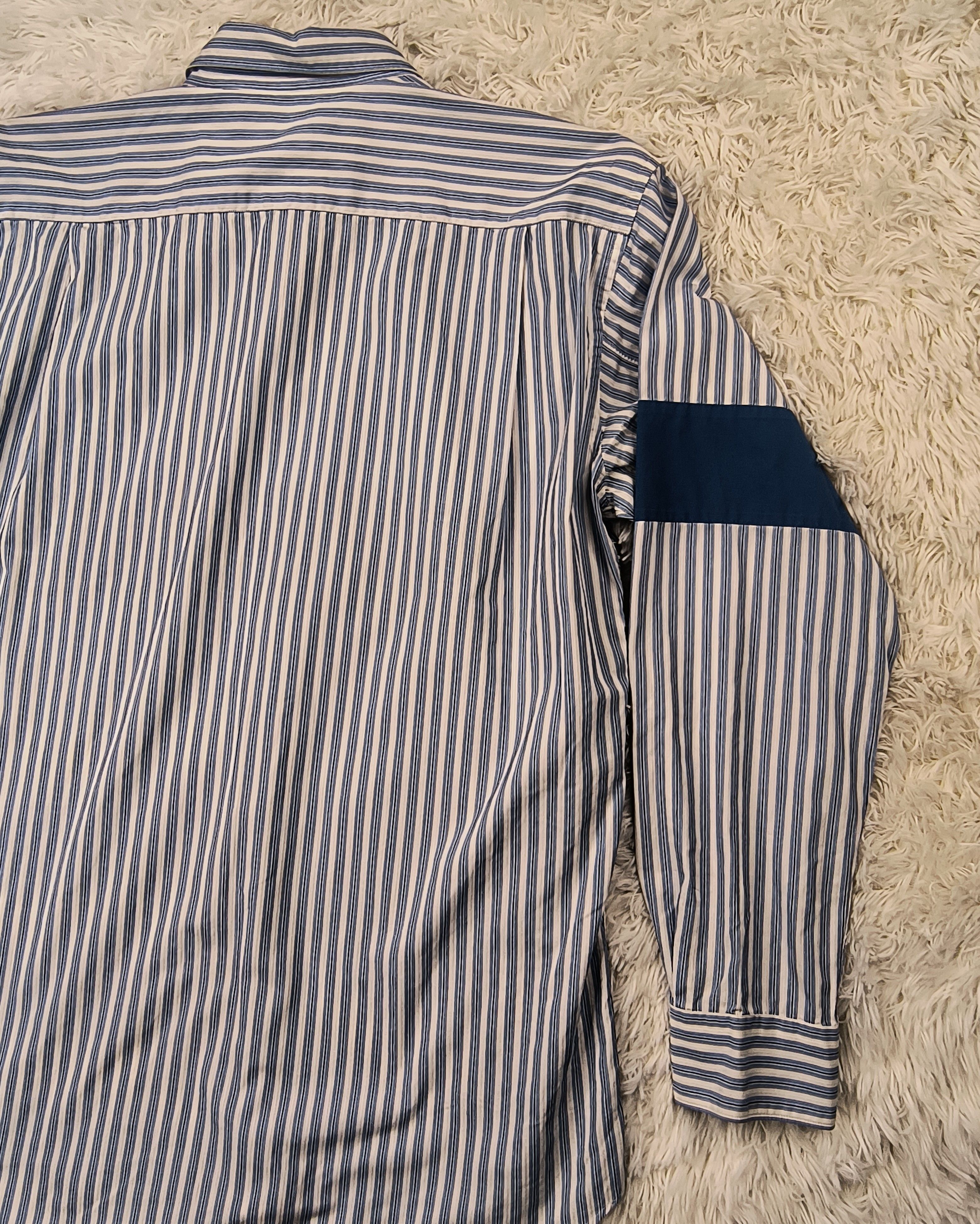 Comme des Garcons Comme des Garcons double stripes button up LS shirt Size US L / EU 52-54 / 3 - 7 Thumbnail
