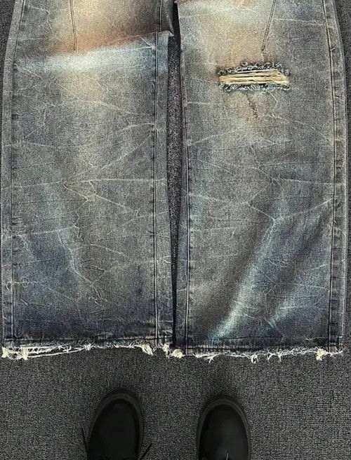 Other Distressed Denim Jeans Y2k Size US 32 / EU 48 - 3 Thumbnail