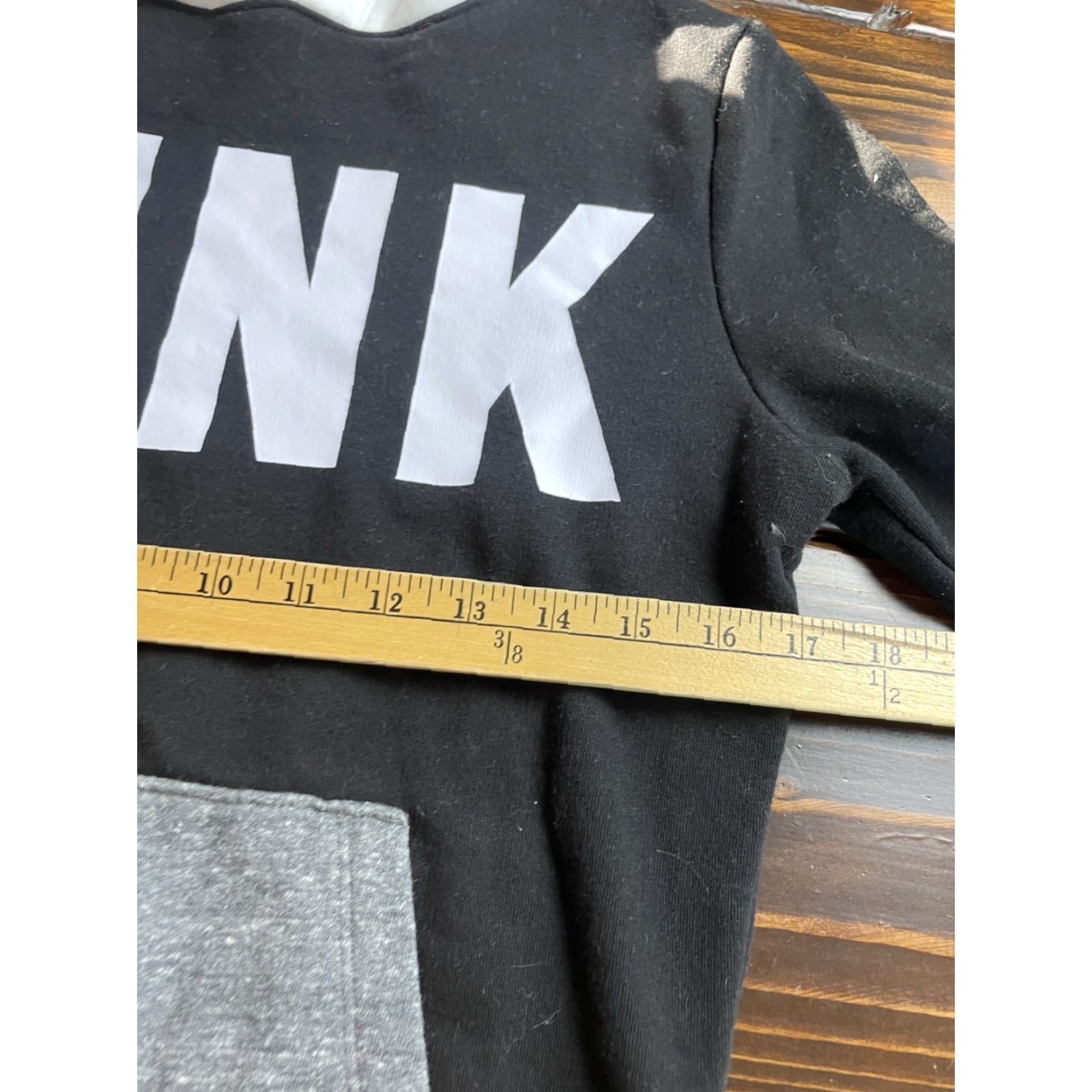 Victoria's Secret Victoria's Secret Pink Hoodie Women's XS Black White Pullover Sweater Size XS / US 0-2 / IT 36-38 - 4 Thumbnail