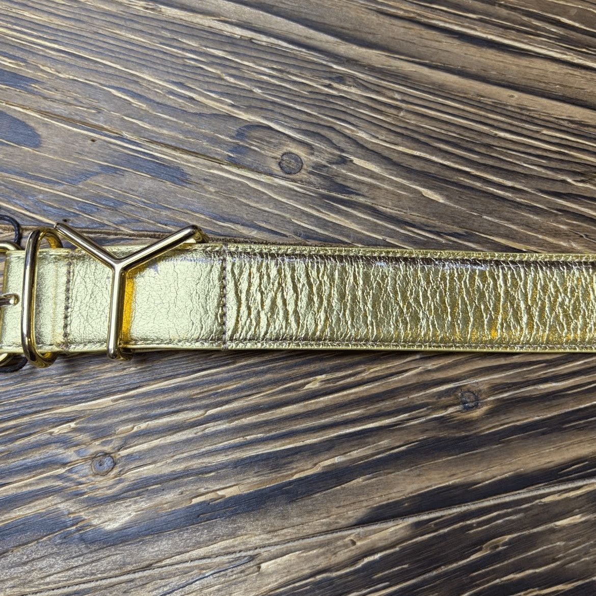 Y/Project Y/Project 10SS Golden Logo Belt-2508 Size ONE SIZE - 2 Thumbnail
