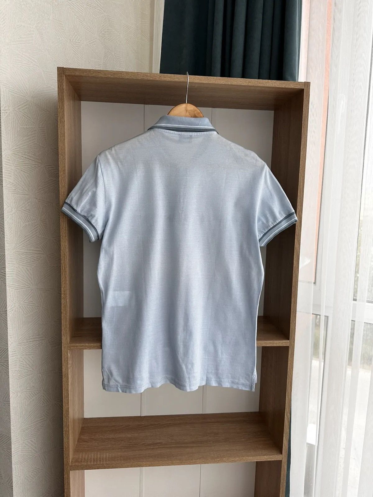 Vintage Dolce & Gabanna Blue Luxury Lightweight Polo Shirt