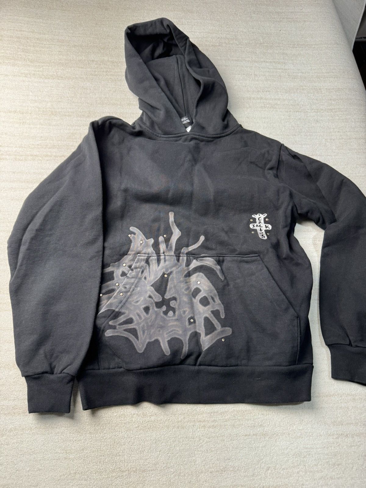 Travis Scott Studded pullover hoodie L Size US S / EU 44-46 / 1 - 2 Thumbnail
