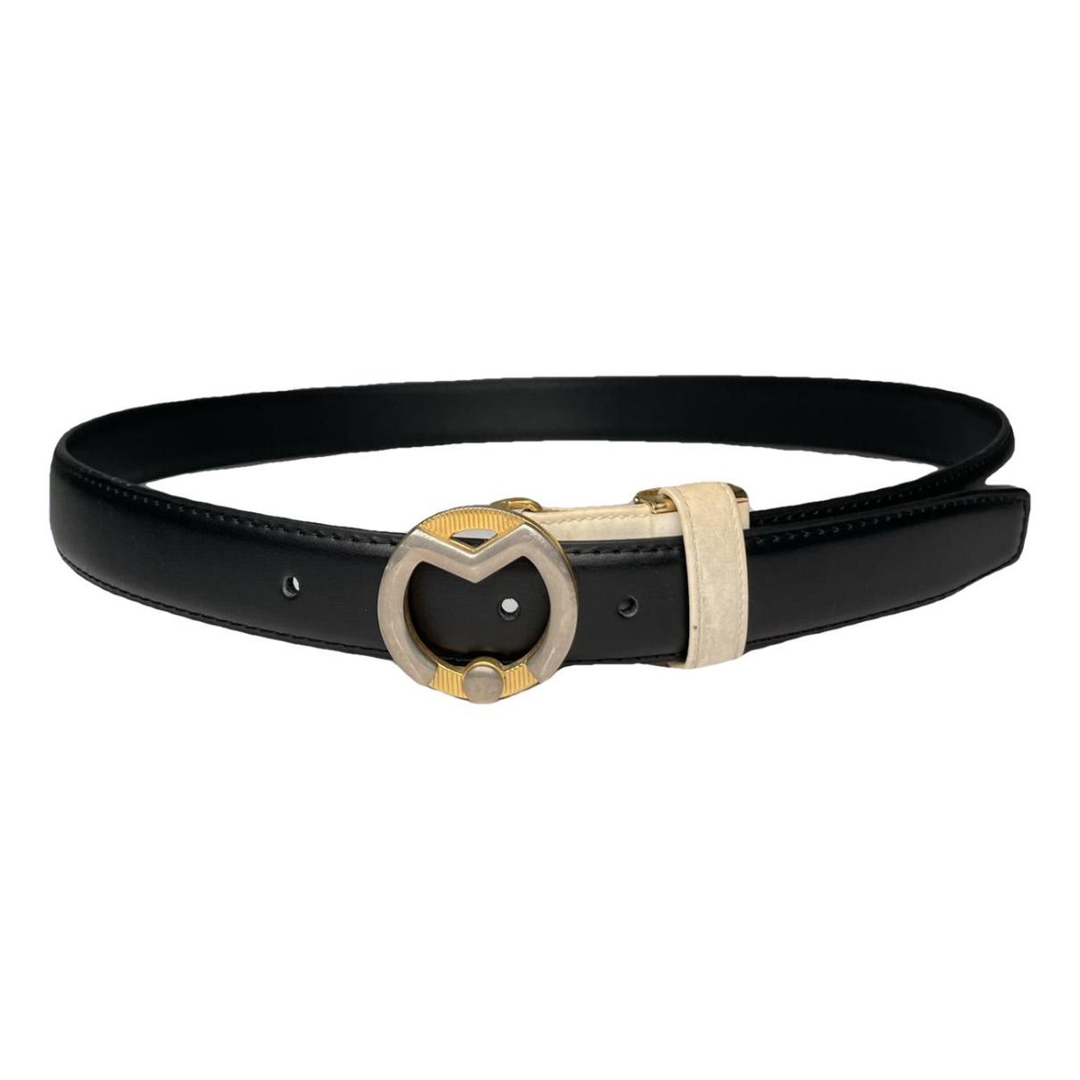 Other Mila Schön Concept Black Leather Belt Size ONE SIZE - 1 Thumbnail