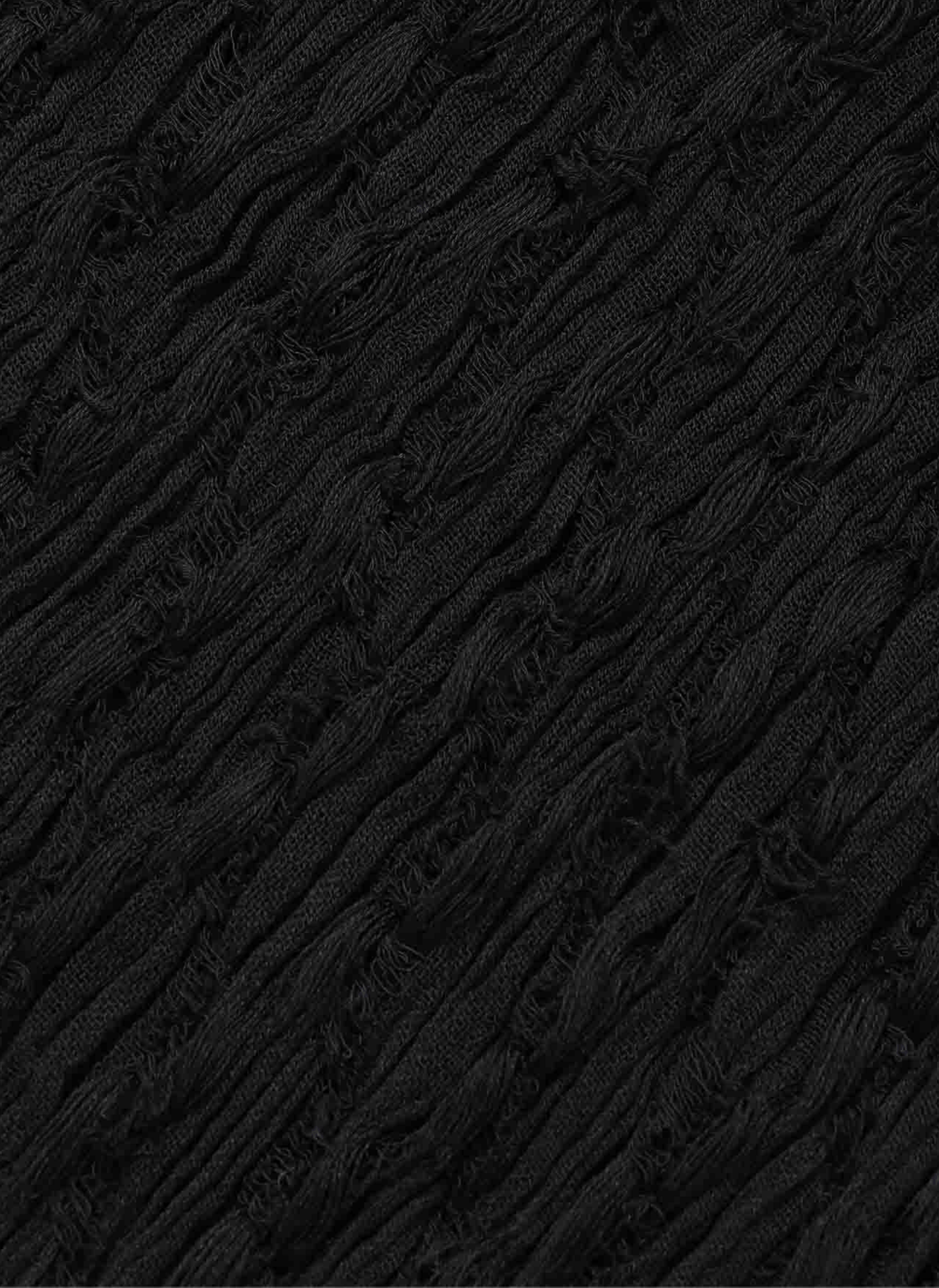 Y's × Yohji Yamamoto Y's Yohji Yamamoto - DIAGONAL PLAID STRIPE STOLE Size ONE SIZE - 7 Thumbnail