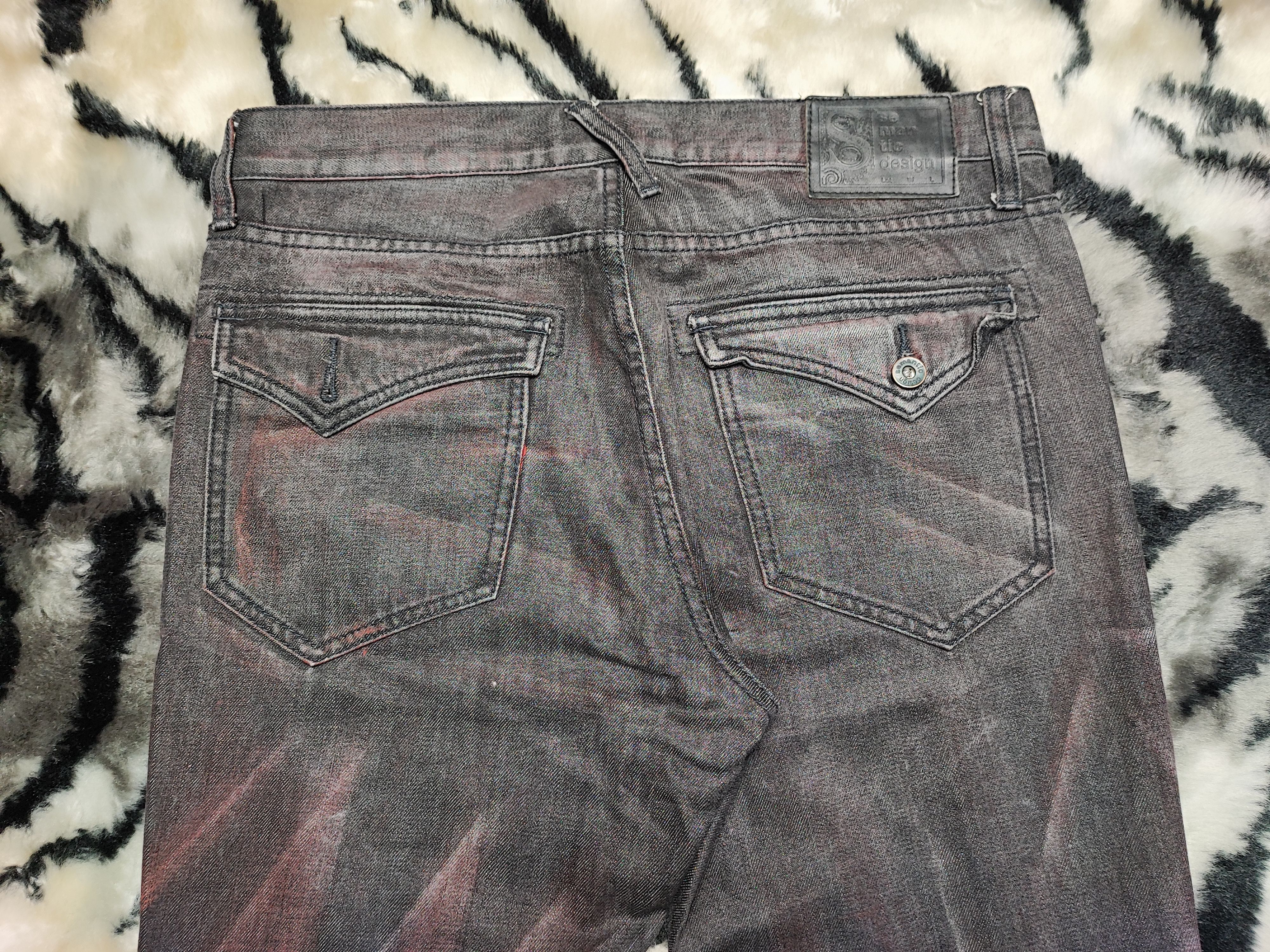 semanticdesign Painted Jeans by Semantic Design Size US 33 - 10 Thumbnail