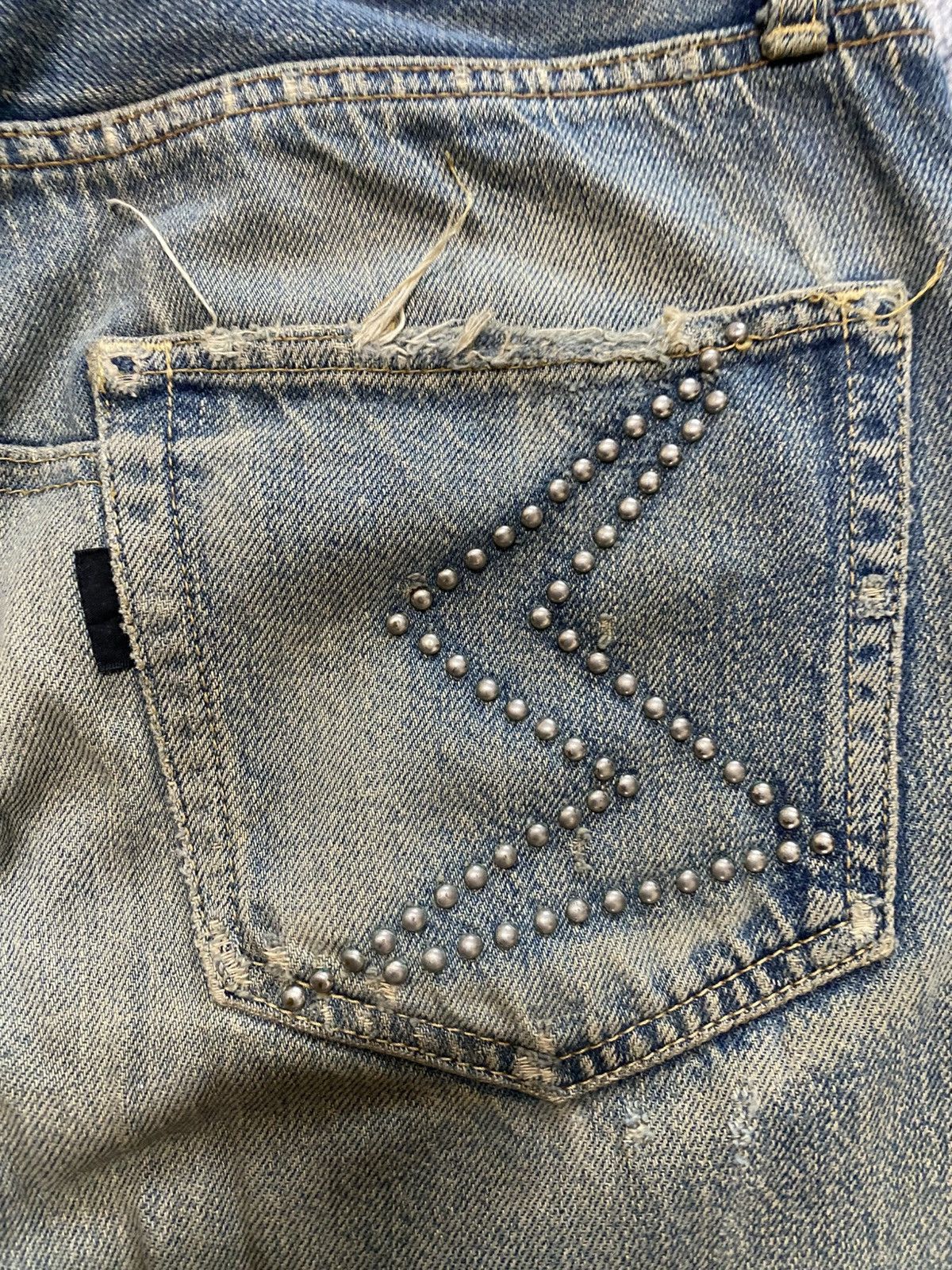 Undercover Undercover distressed with poem jeans Size US 30 / EU 46 - 9 Thumbnail