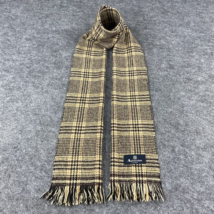 Vintage Aquascutum Scarf Muffler Neckwear D170 Grailed