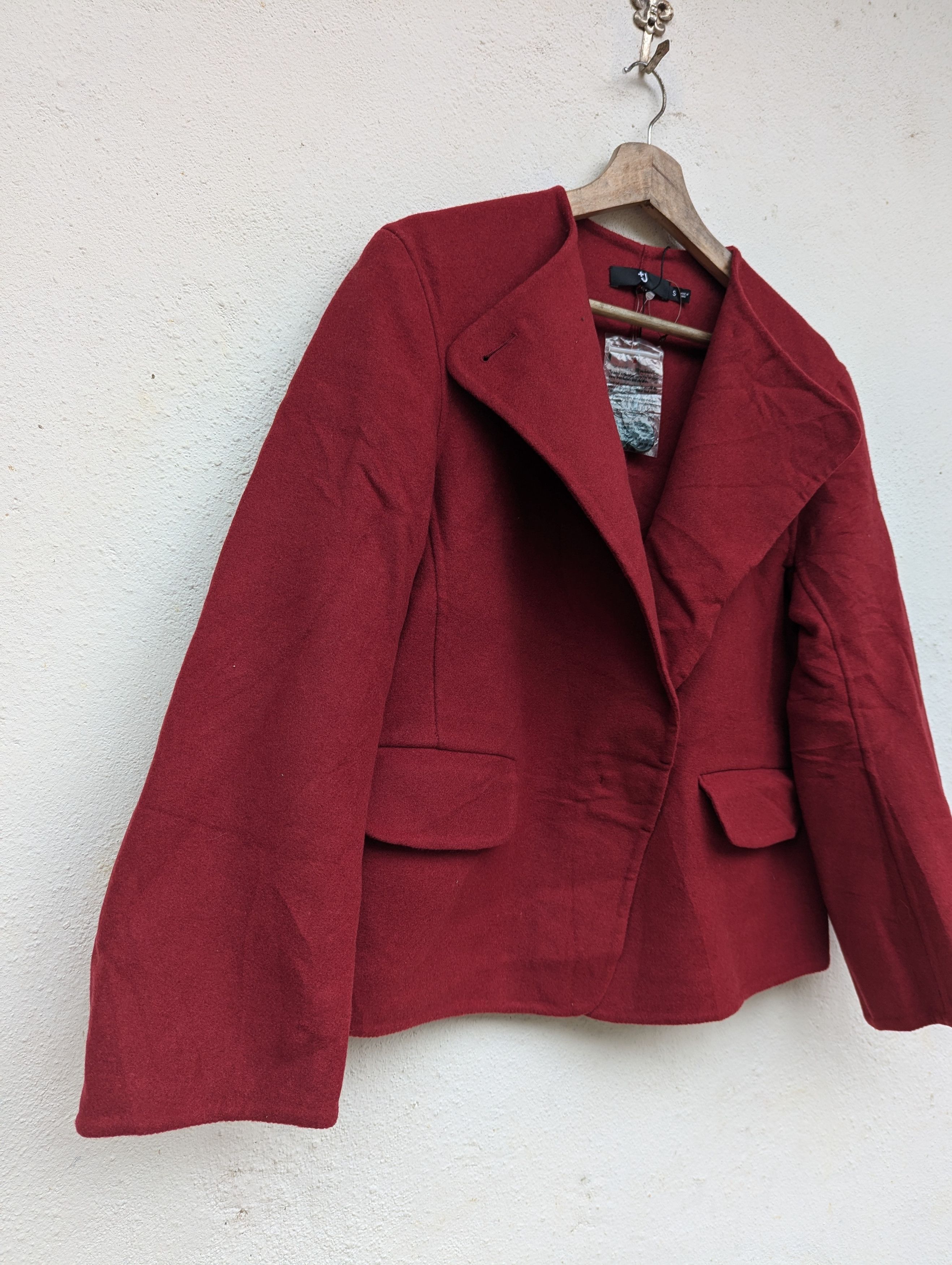 Jil Sander × Uniqlo JILL SANDER UNIQLO CROPPED JACKET SINGLE BUTTON Size S / US 4 / IT 40 - 3 Thumbnail