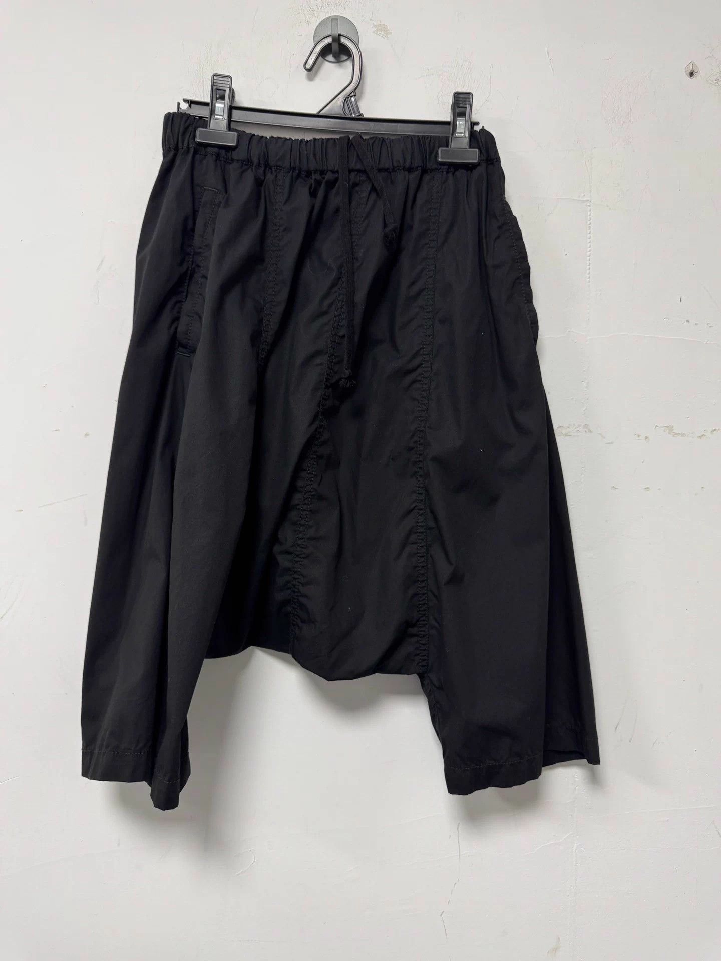 Comme des Garcons CDG Black Crotch Paneled Loose Fit M Pants Size US 32 / EU 48 - 2 Thumbnail