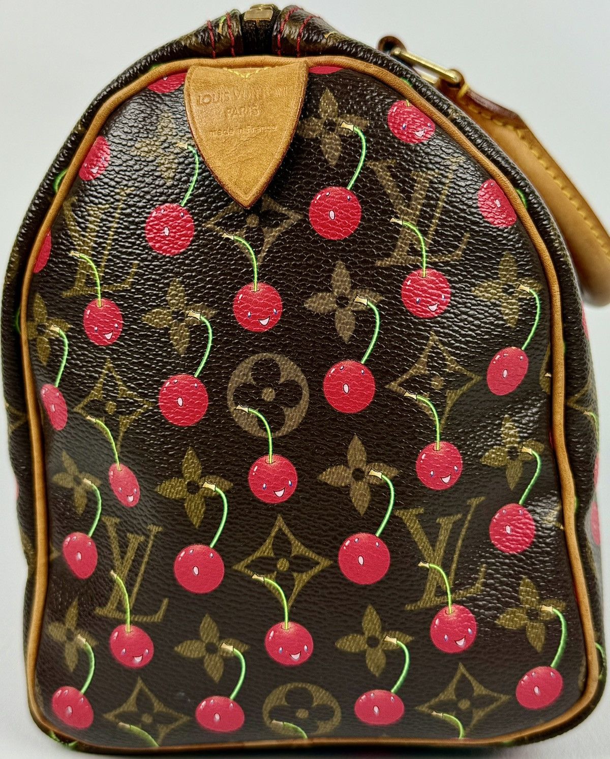 Louis Vuitton × Takashi Murakami Louis Vuitton - Takashi Murakami - SS2005 -Cerises Speedy 25 Size ONE SIZE - 15 Thumbnail