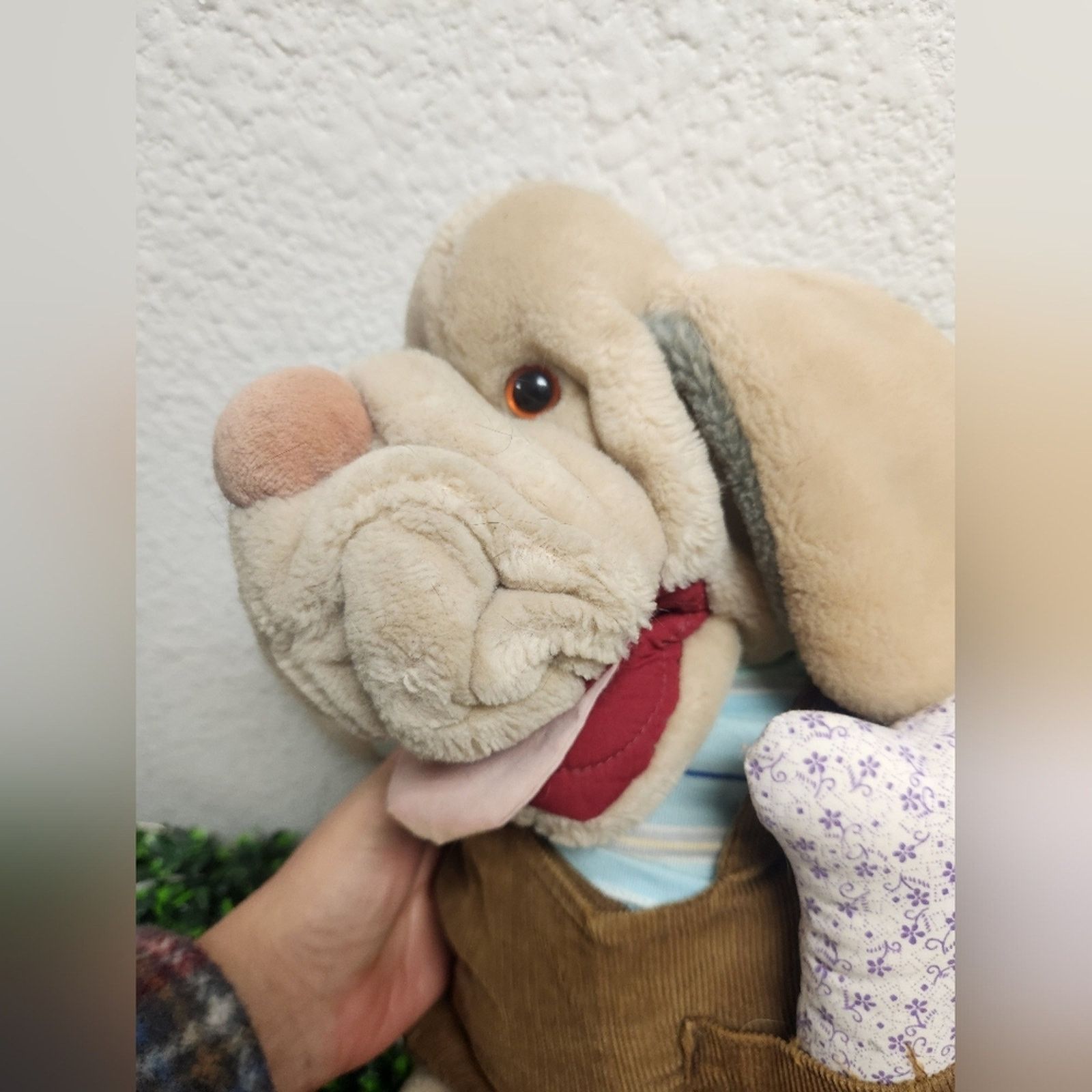 Other Wrinkles Vintage Dog Puppet Plush #7177823 Size ONE SIZE - 4 Thumbnail