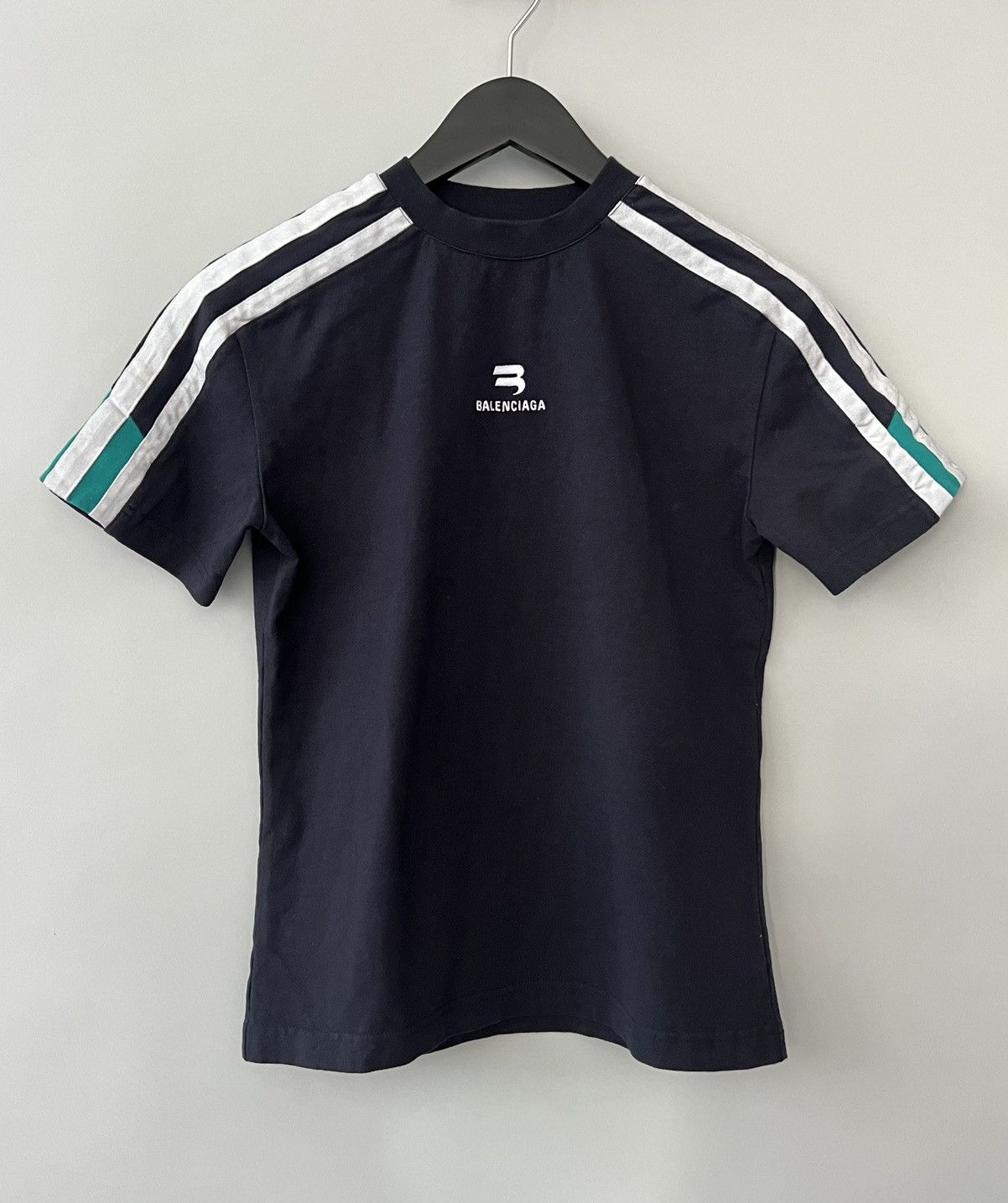Balenciaga 3B Logo Shrunk Top