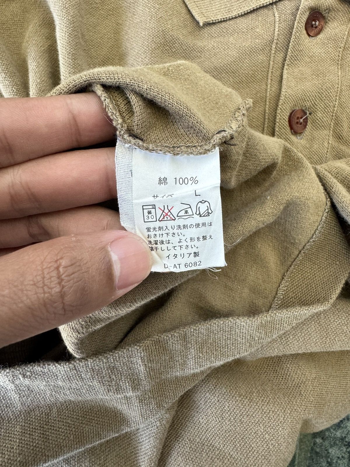 Christian Dior Monsieur VINTAGE CHRISTIAN DIOR MONSIEUR LONGSLEEVE POLO SHIRT Size US XL / EU 56 / 4 - 10 Thumbnail