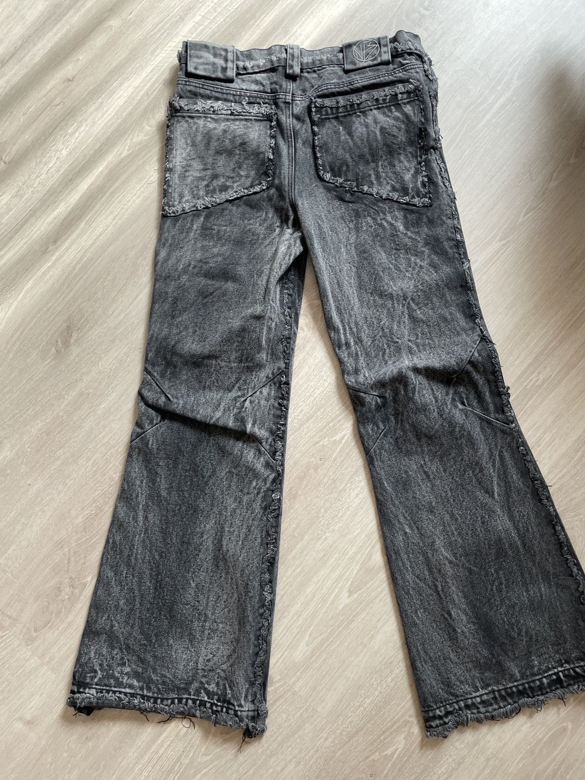 No Faith Studios Flared Denim 001 Size US 32 / EU 48 - 2 Thumbnail
