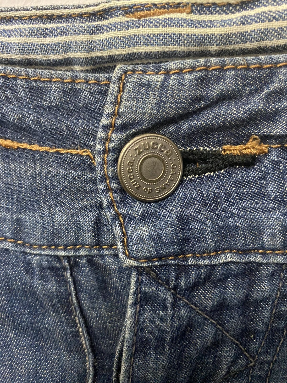 CABANE de ZUCCa Vintage Cabane De Zucca Issey Miyake Light Jeans Size US 32 / EU 48 - 7 Thumbnail