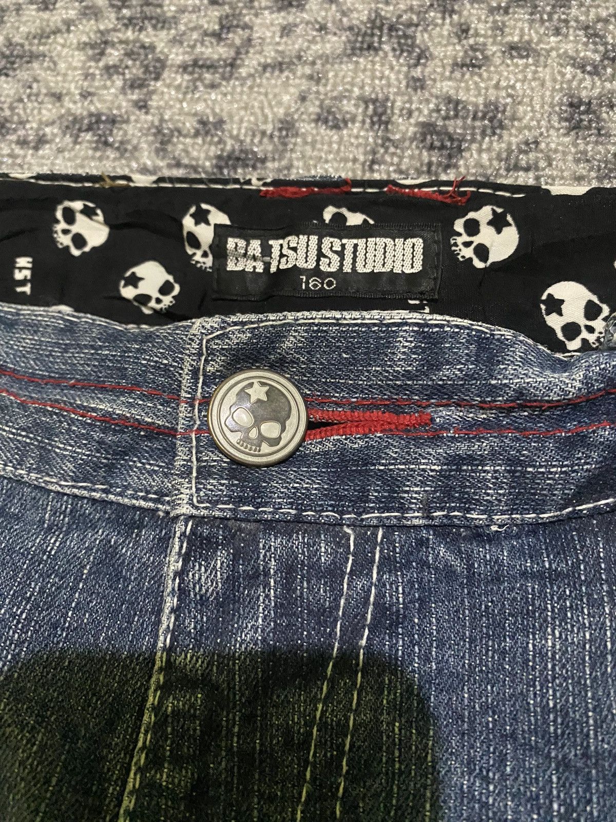 Hysteric Glamour × If Six Was Nine × Japanese Brand Y2k Ba-tsu studio studded ifsixwasnine bootcut jeans Size US 29 - 7 Thumbnail