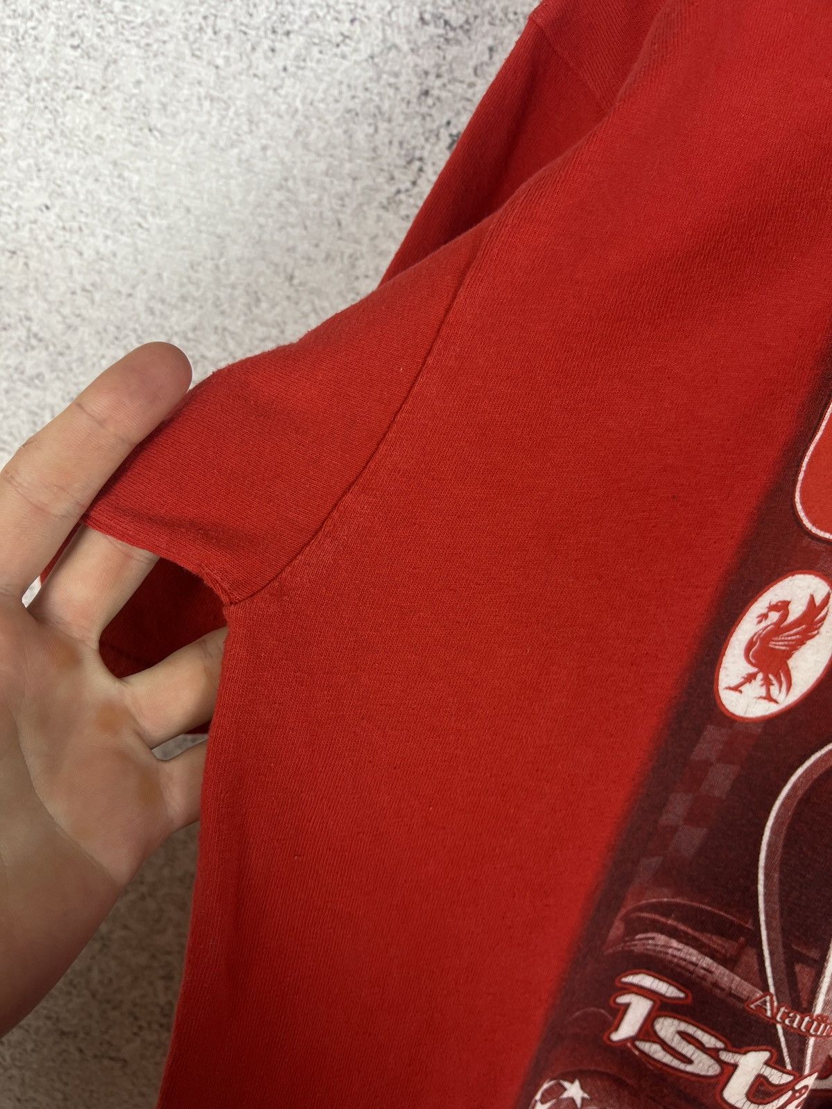 Other Vintage Liverpool AC Milan 2007 Final Champions League Tee Size US M / EU 48-50 / 2 - 11 Thumbnail