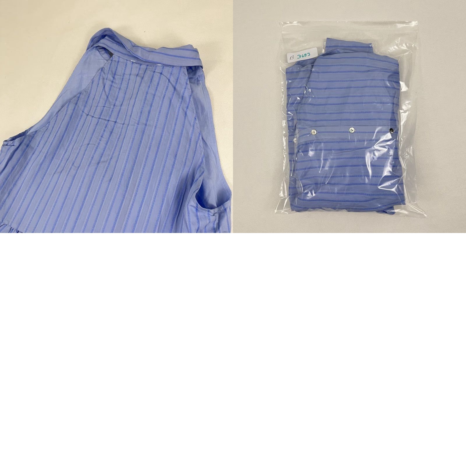 Vintage Tuckernuck Pomander Place Seersucker Sailor Dress A-Line V-Neck XL Blue Womens Size XL / US 12-14 / IT 48-50 - 8 Thumbnail