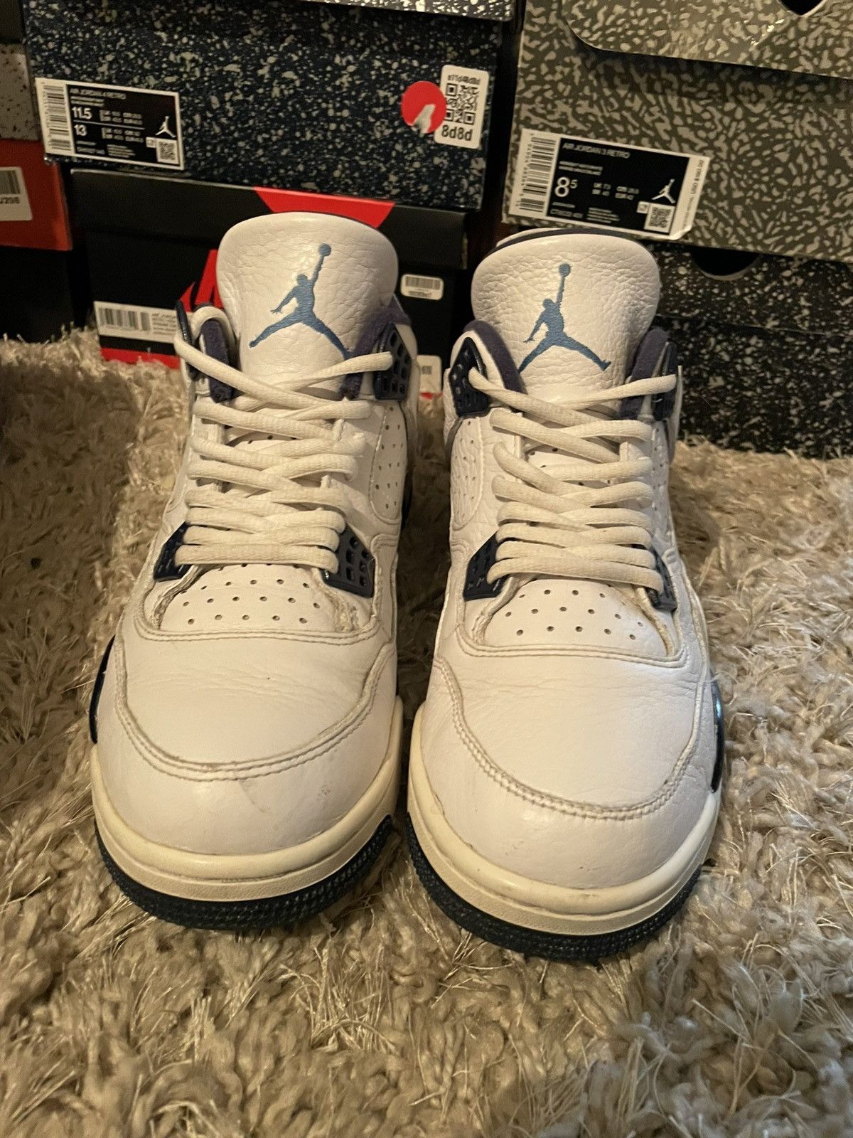 Jordan Brand Jordan 4 Columbia 2015 Release Size US 9 / EU 42 - 4 Thumbnail