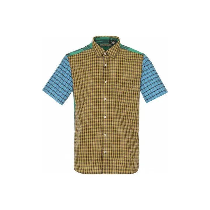 Burberry Burberry Burberry Color-Block Short Sleeve Check Shirt-250 Size US M / EU 48-50 / 2 - 1 Thumbnail