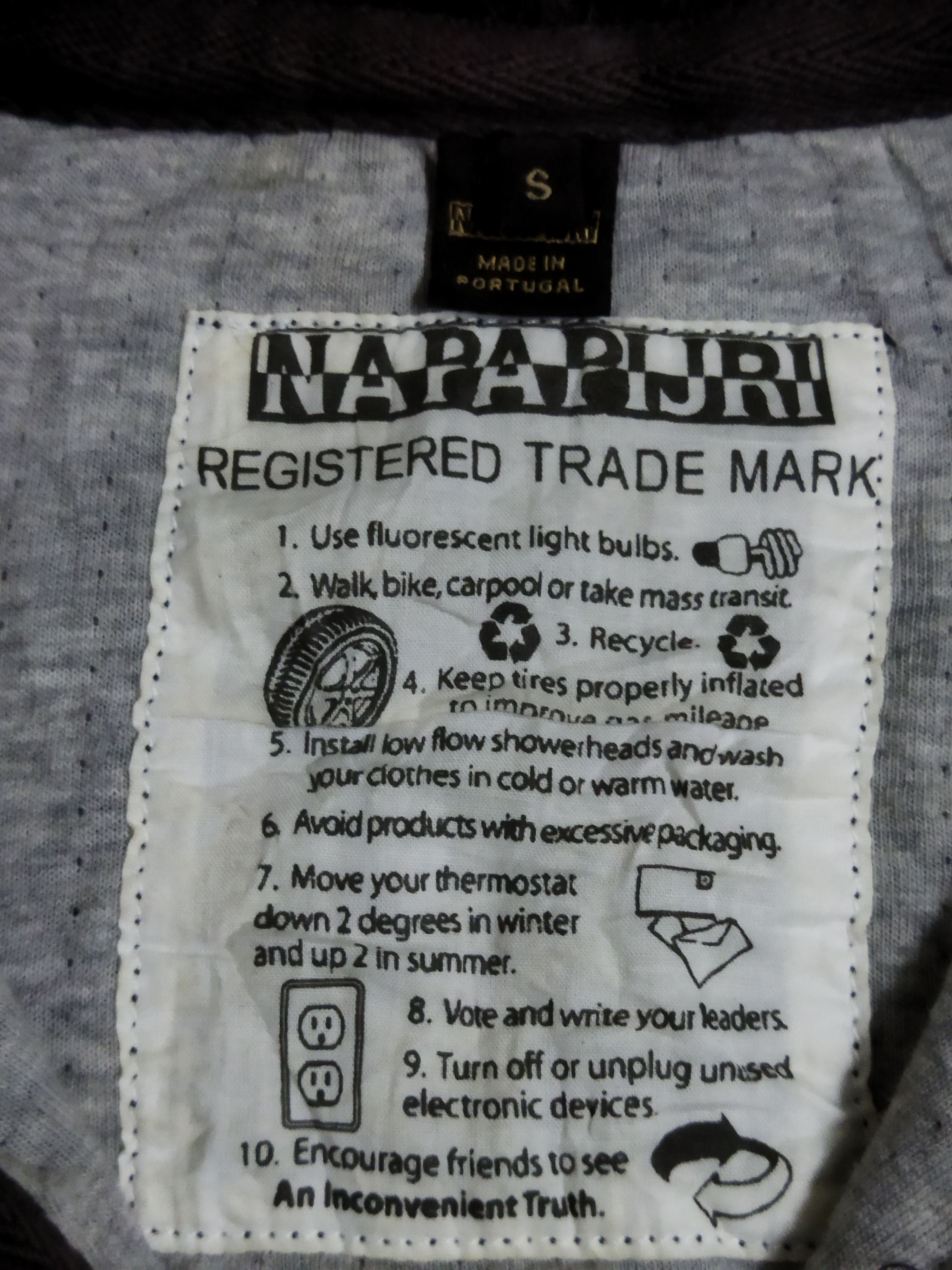 Napapijri Napapijri Half Zipper Jacket Size US L / EU 52-54 / 3 - 3 Thumbnail