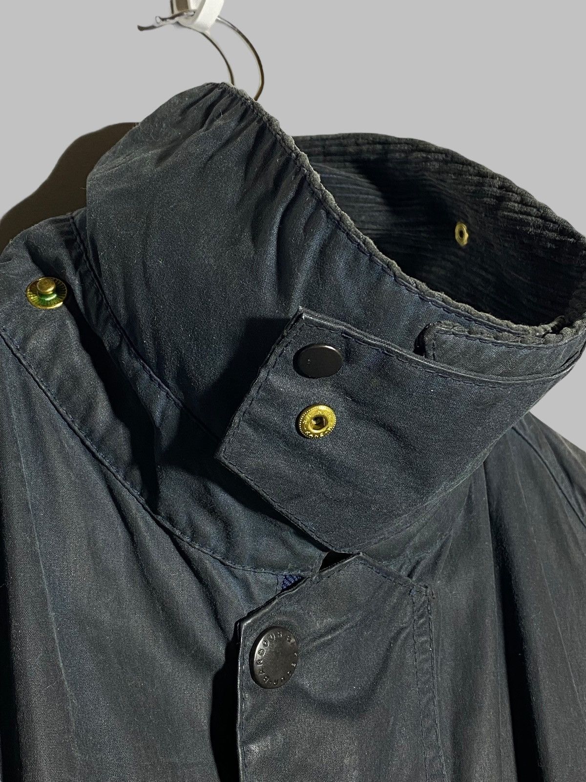 Barbour 🔥 BARBOUR BLACK WAX COAT VINTAGE CORE BRITISH OUTERWEAR Size US XL / EU 56 / 4 - 14 Thumbnail