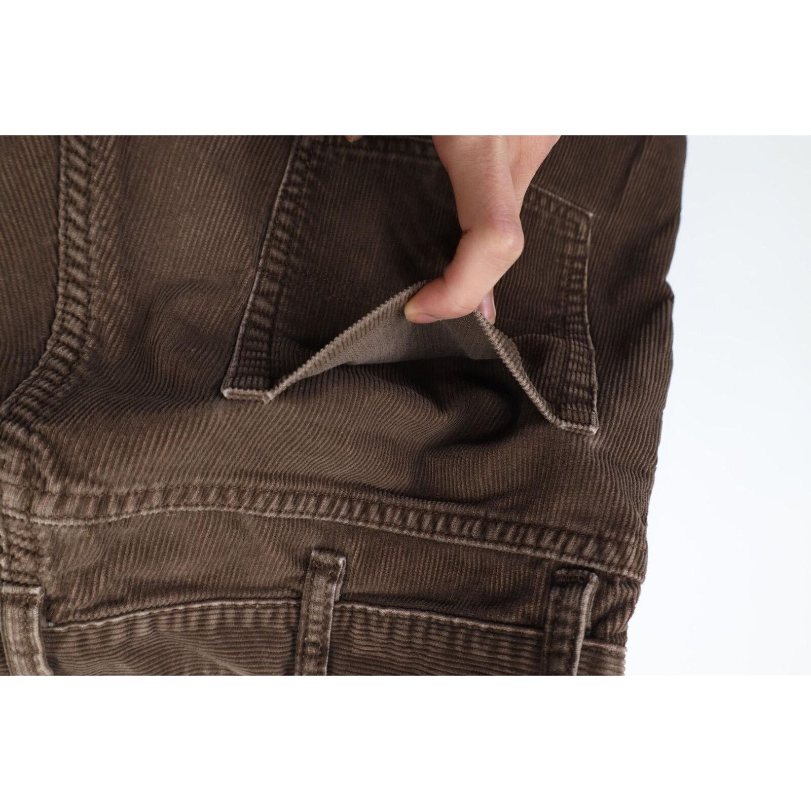 L.L. Bean × Vintage Vintage LL Bean Faded Wide Leg Corduroy Chino Pants Size US 34 / EU 50 - 10 Thumbnail