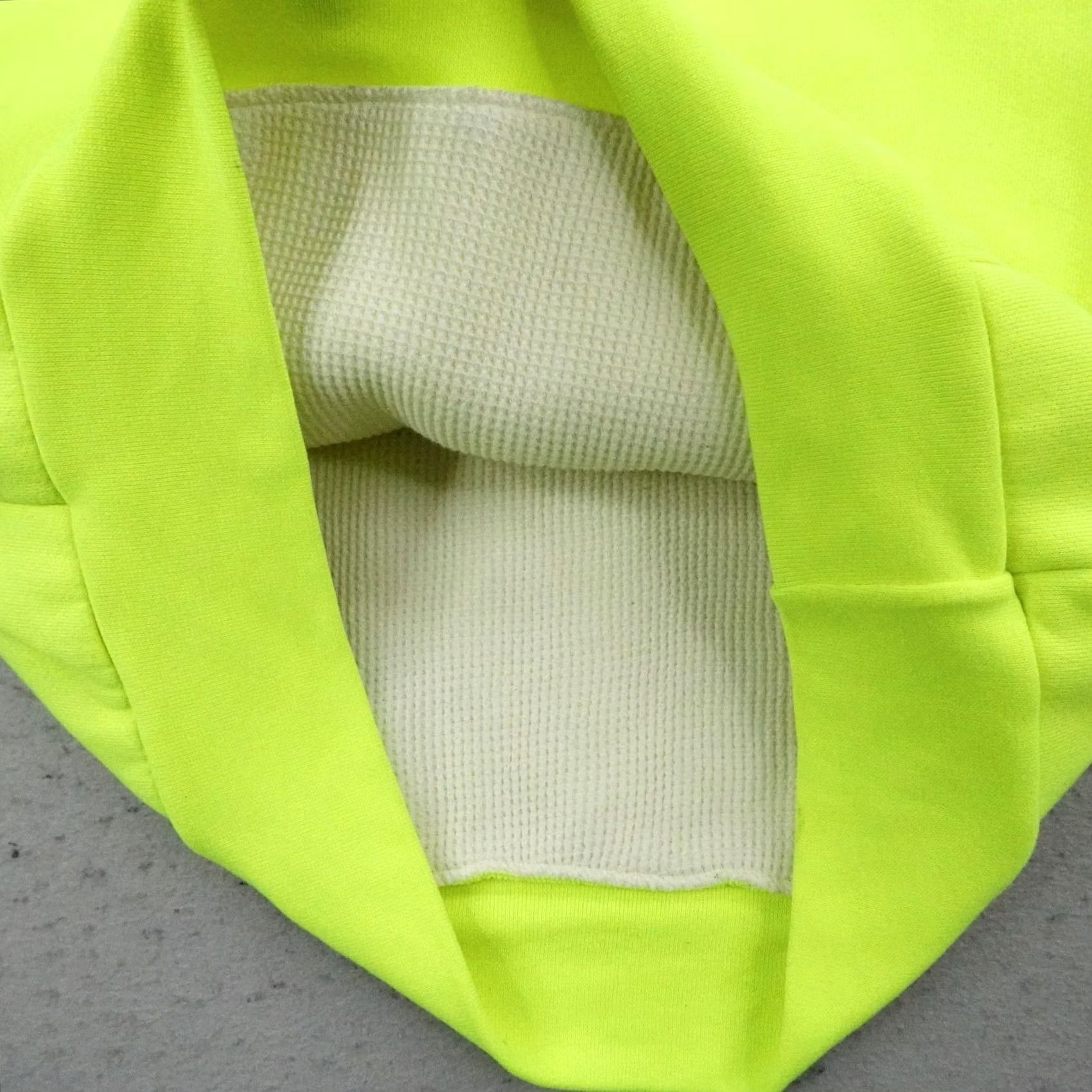 Vintage VINTAGE Camber Hoodie Mens Medium Neon Green Hi Vis Thermal Lined Sweatshirt USA Size US M / EU 48-50 / 2 - 4 Thumbnail